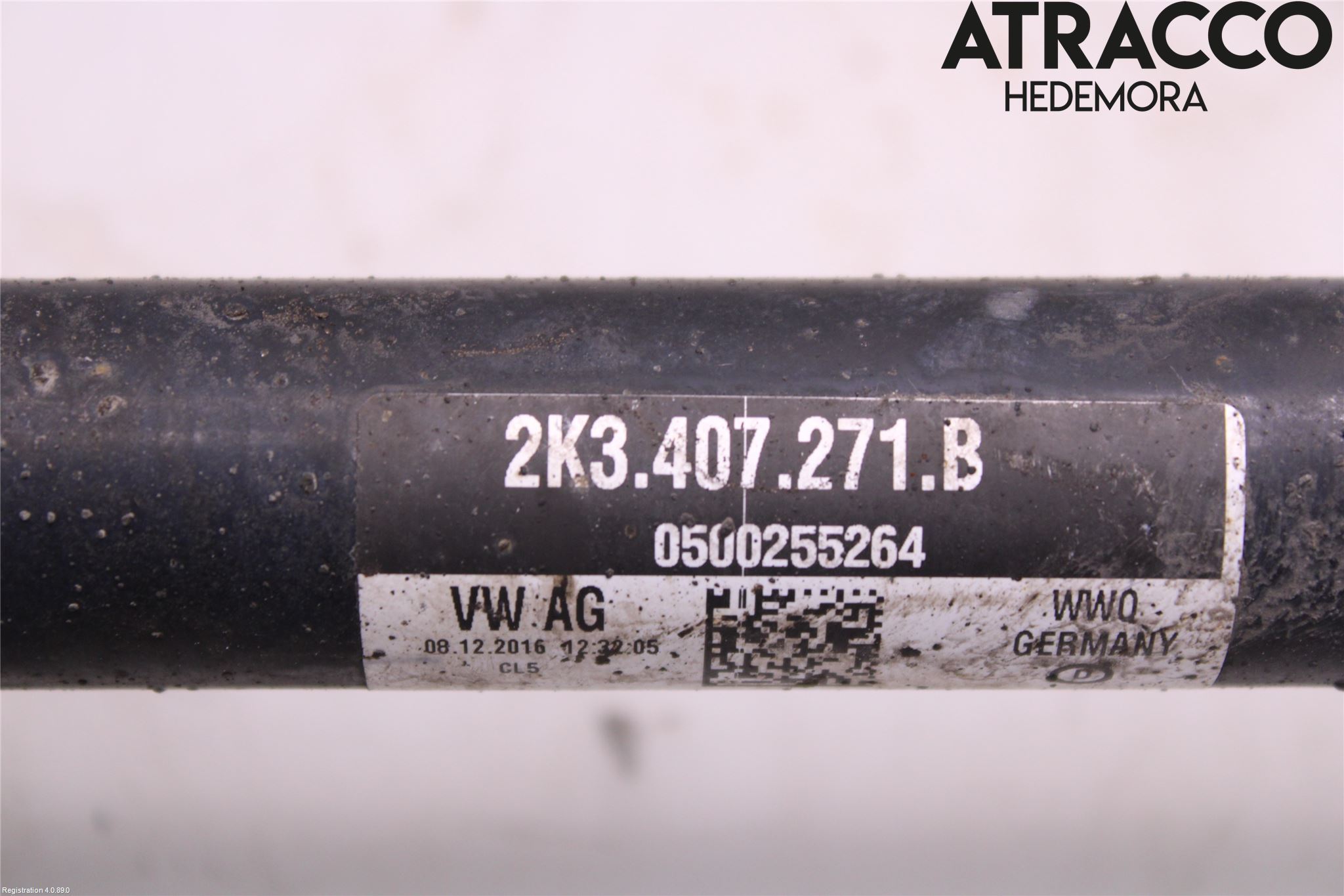 Volkswagen VW CADDY 16-20 Drivaxel Fram Vänster