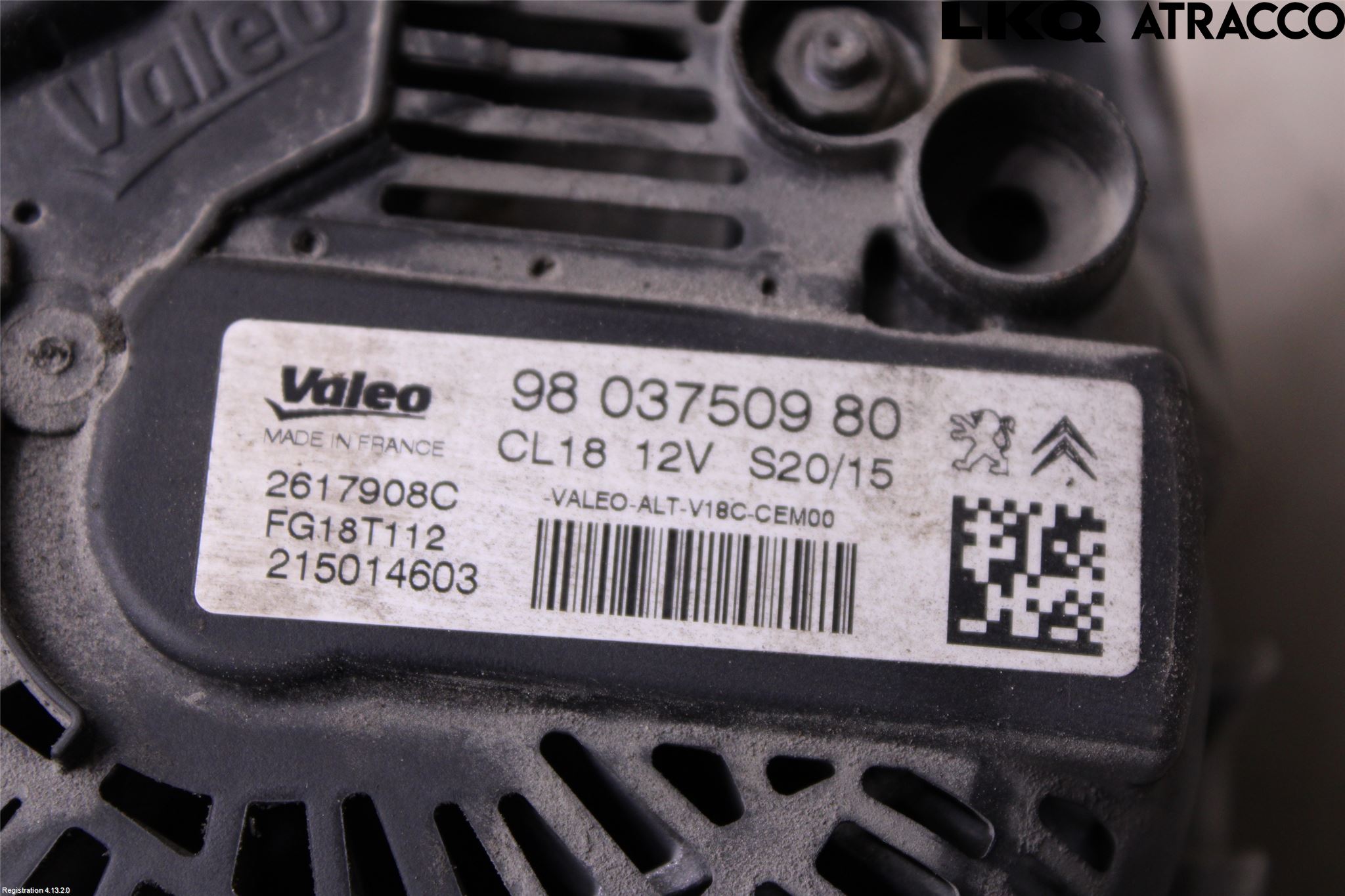 Toyota PROACE I 13-16 Generator