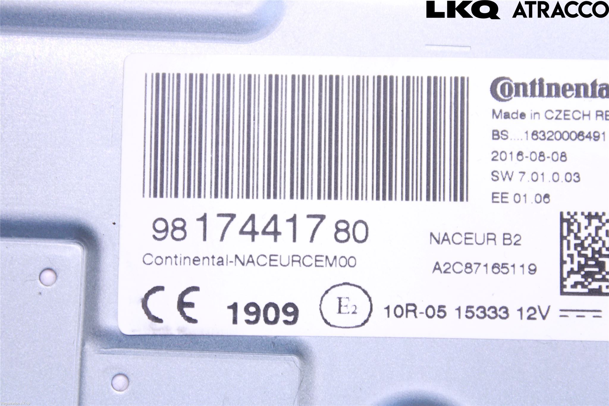 Toyota PROACE II 16- Cd Radio - Multimediapanel