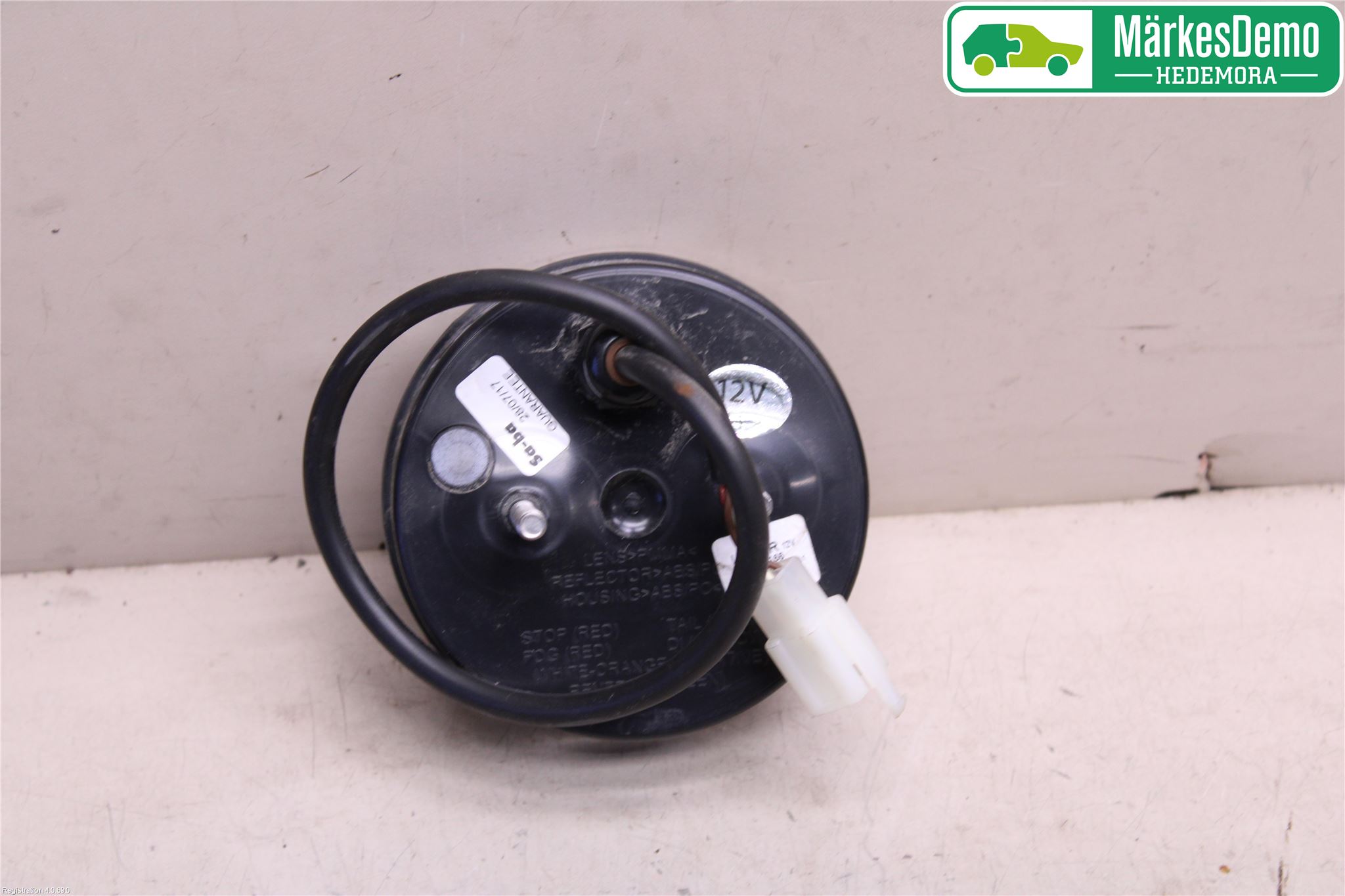 Mopedbil Microcar MICROCAR M. GO Blinkers Bak Kompl Hö