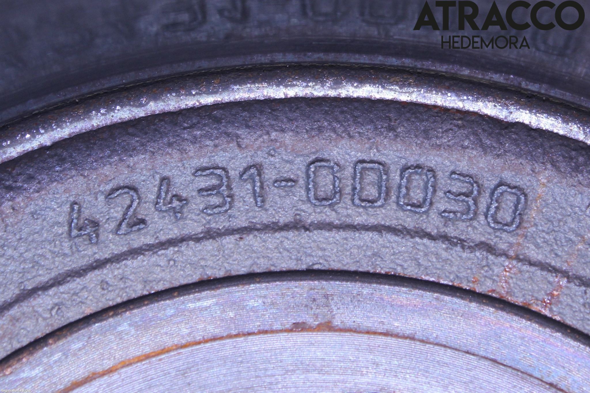 Toyota YARIS XP130 15-20 Bromstrumma Bak