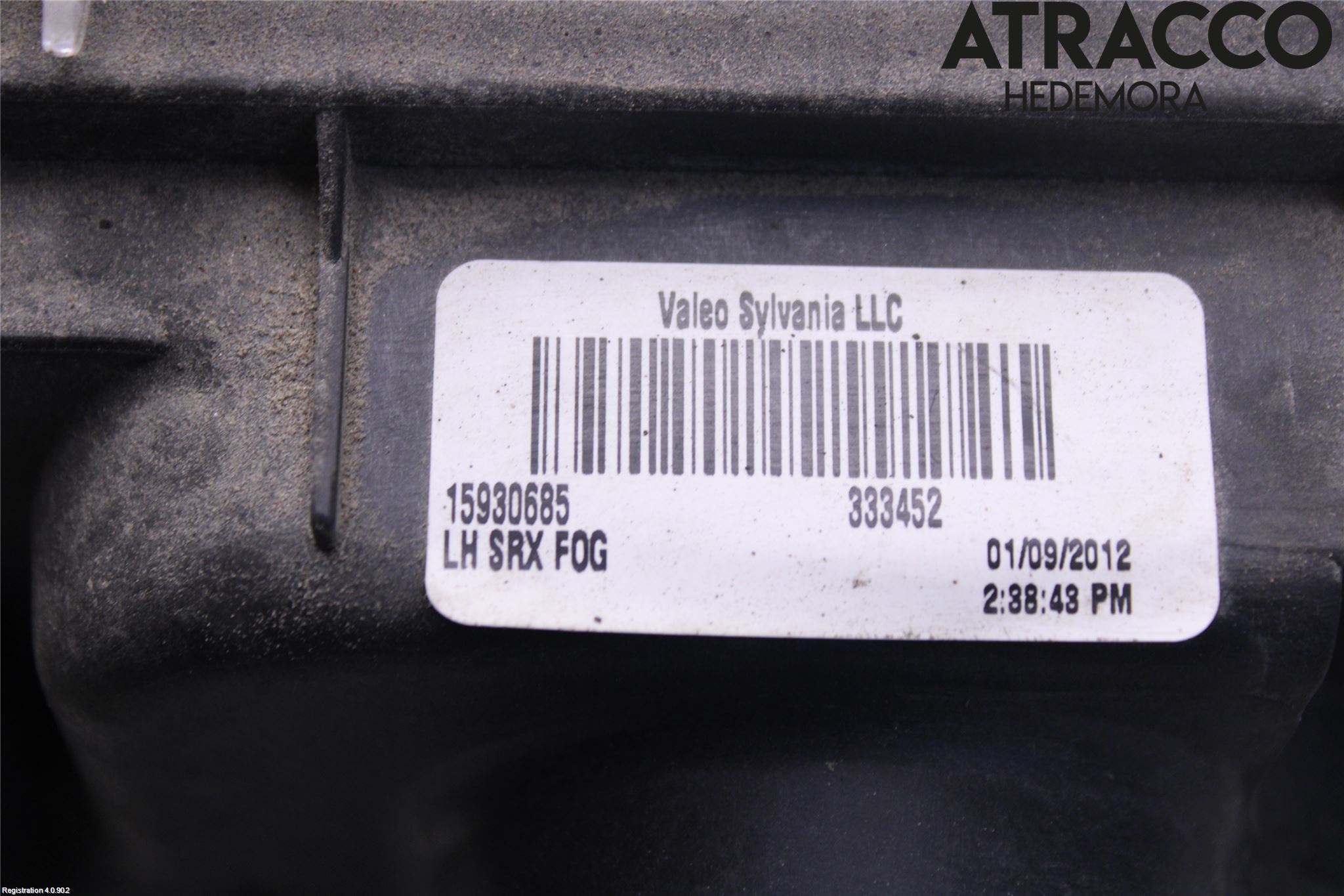 Cadillac SRX Dimljus-Varselljus Fram