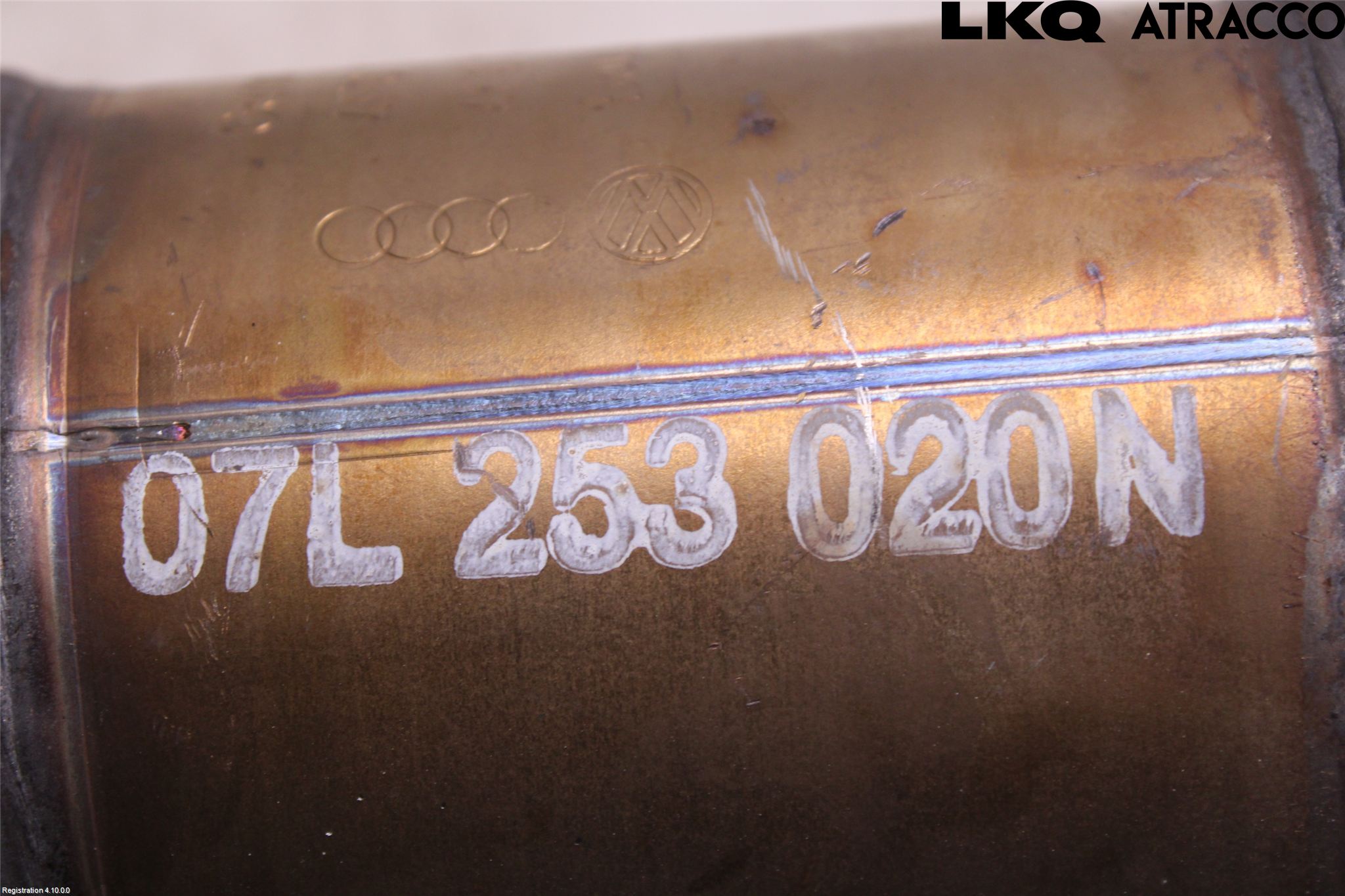 Audi A8/S8 4E  02-09 Grenrör Avgas