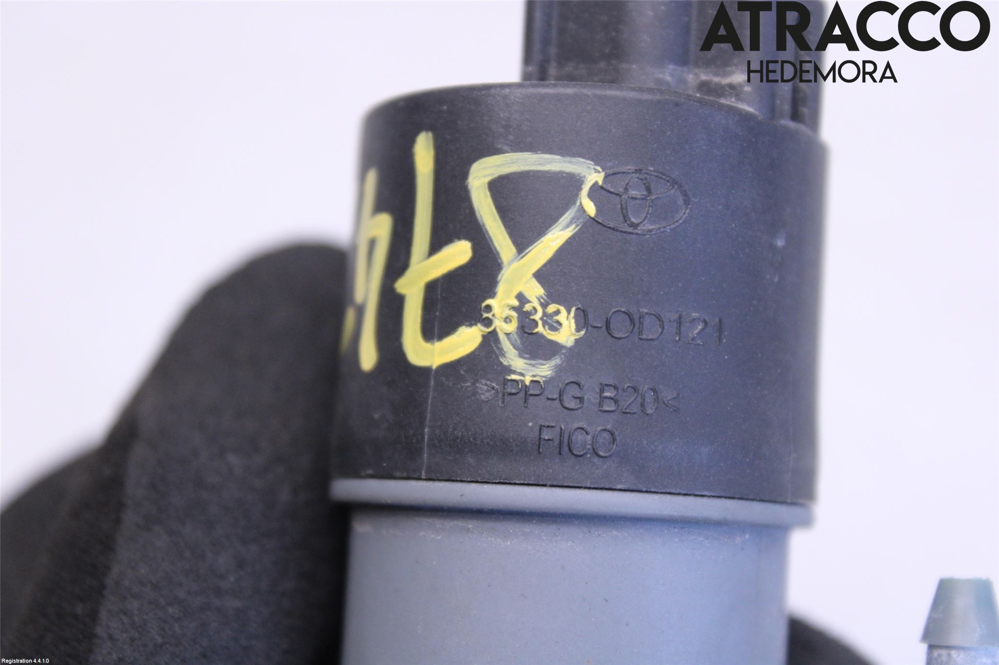 Toyota YARIS XP130 15-20 Spolarpump Vindruta