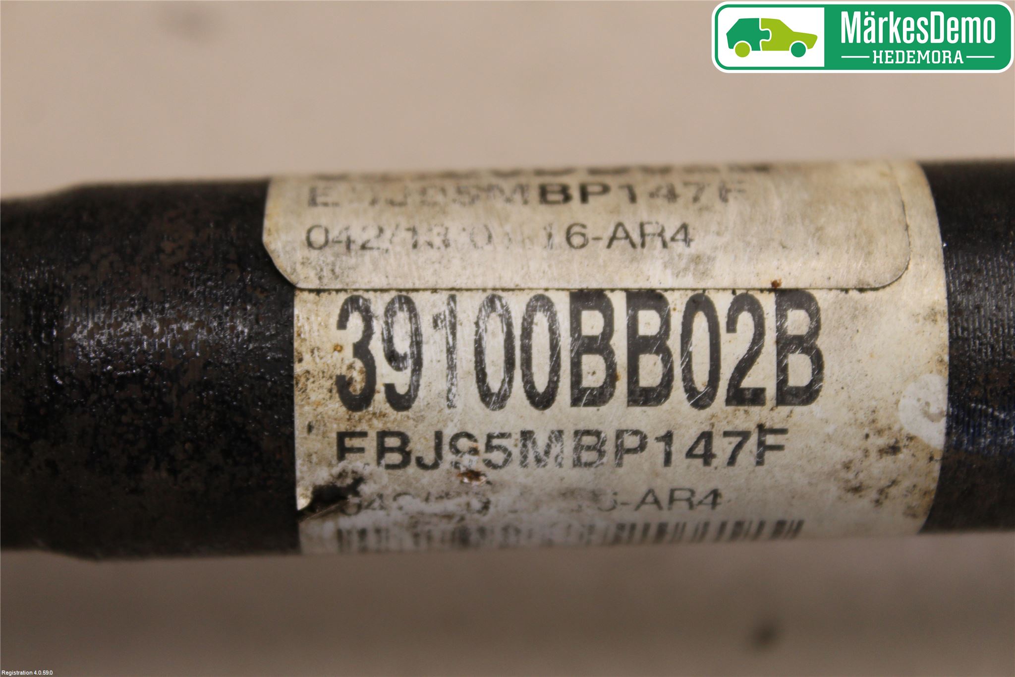Nissan QASHQAI 10-14 Drivaxel Fram Höger