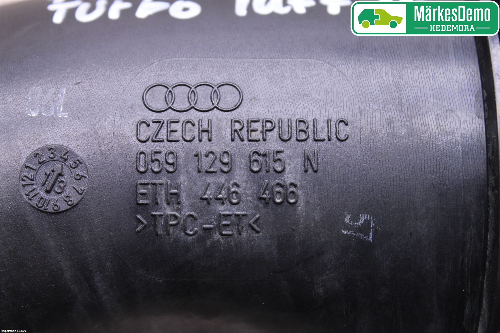 Audi A7/S7 4G 11-17 Injgummibälg-Slang