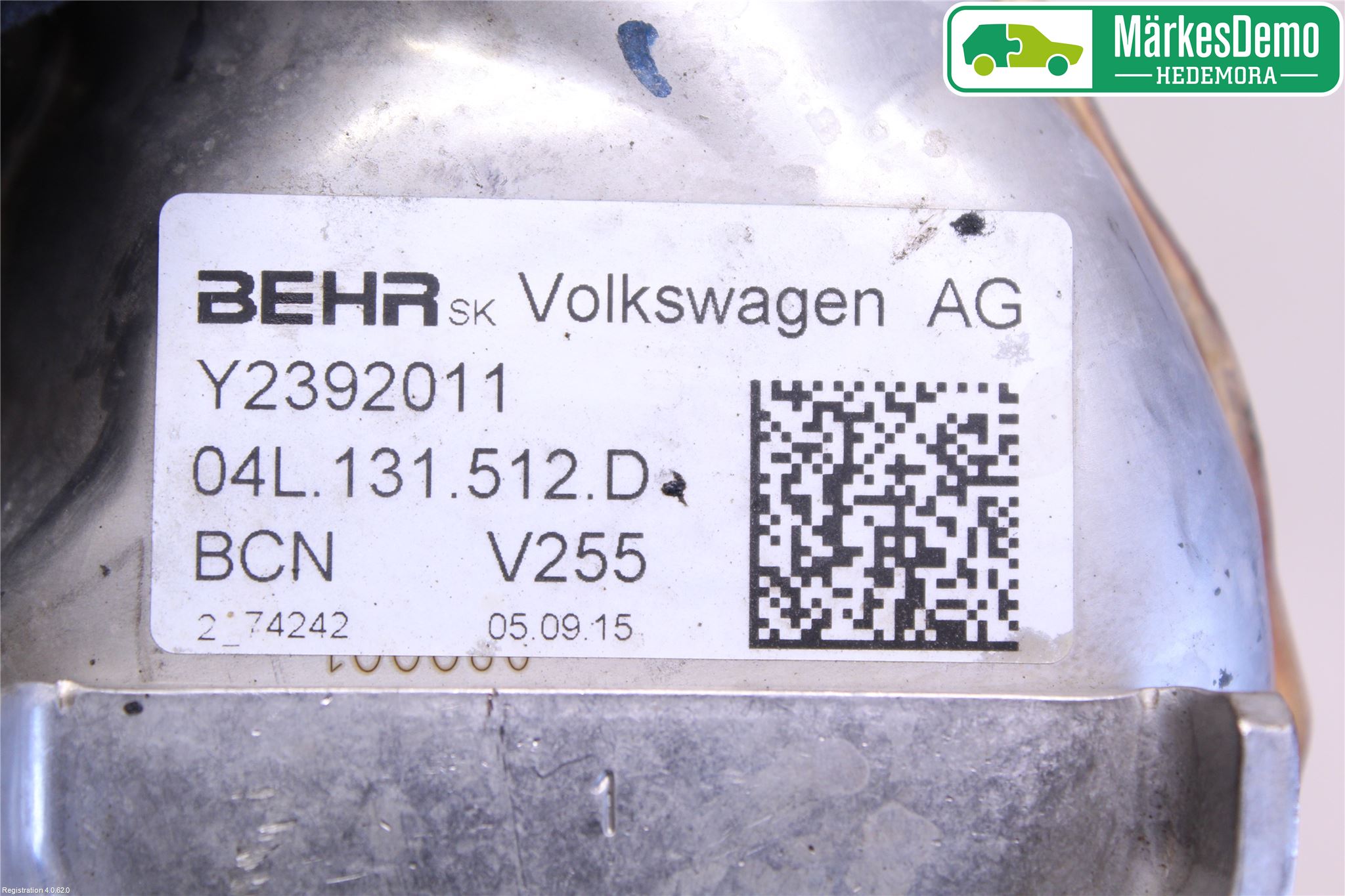 Volkswagen VW TIGUAN 07-16 Avgaskylare