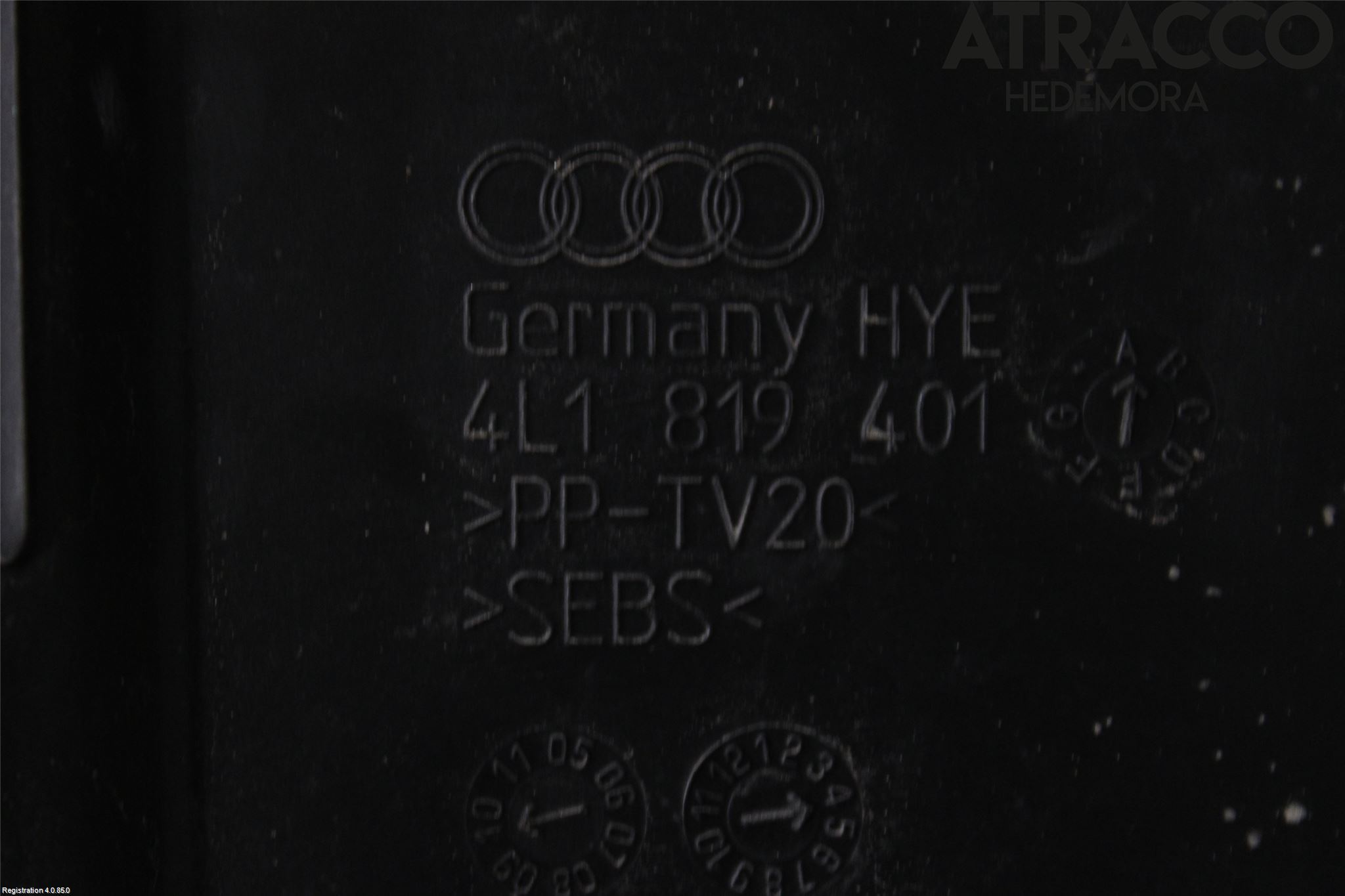 Audi Q7/SQ7 Torpedplåt-Torpedplast