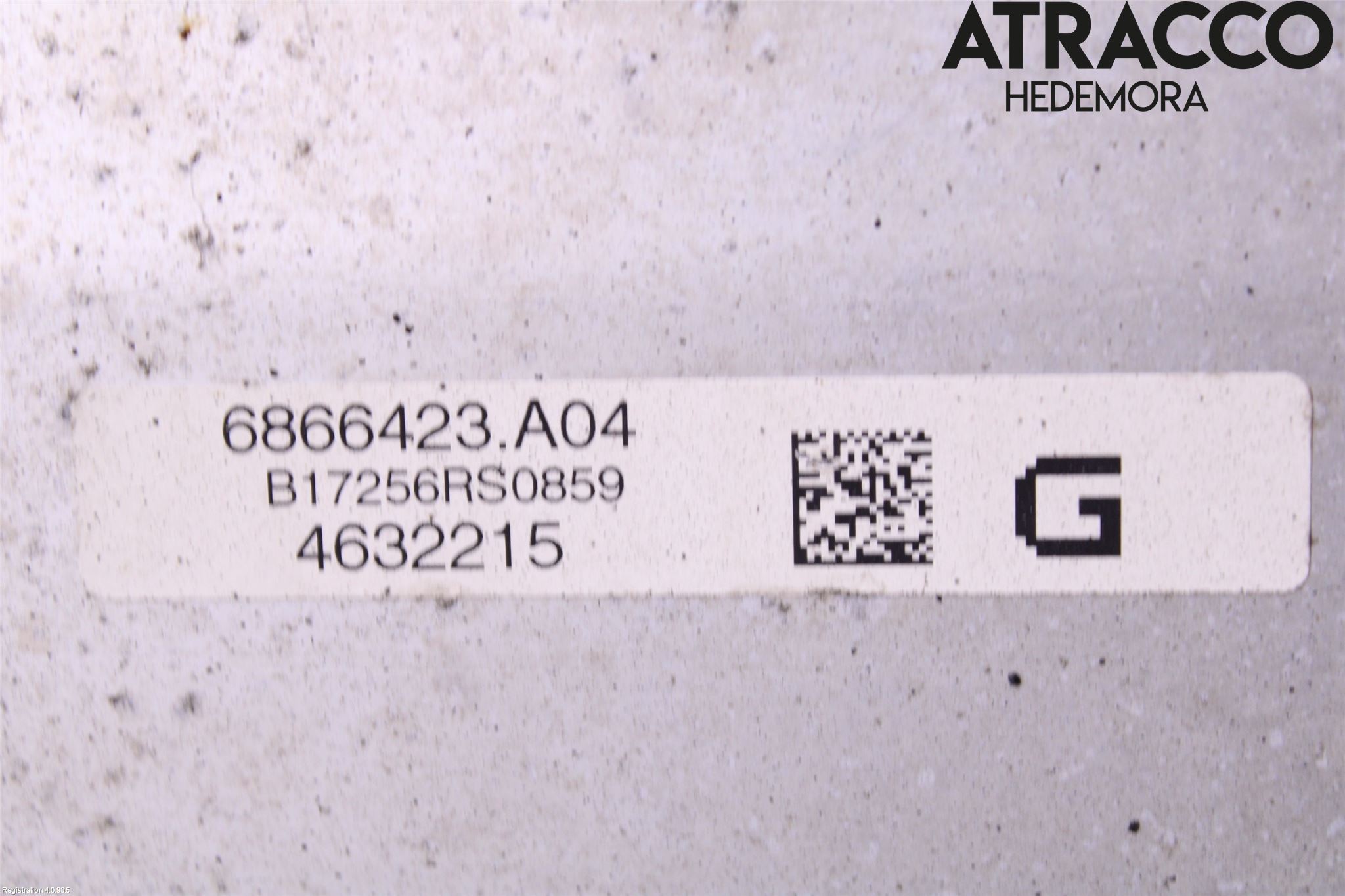 BMW 5 G30/G31/F90 17-23 Bakaxelbalk