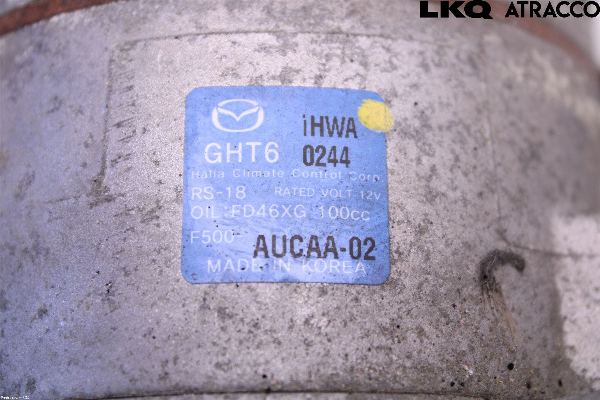 Mazda 6 13- Ac Kompressor