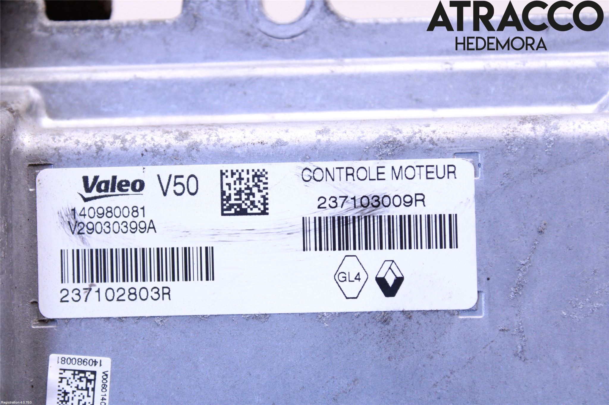 Dacia SANDERO/STEPWAY 13-20 Styrenhet Insprut Bensin