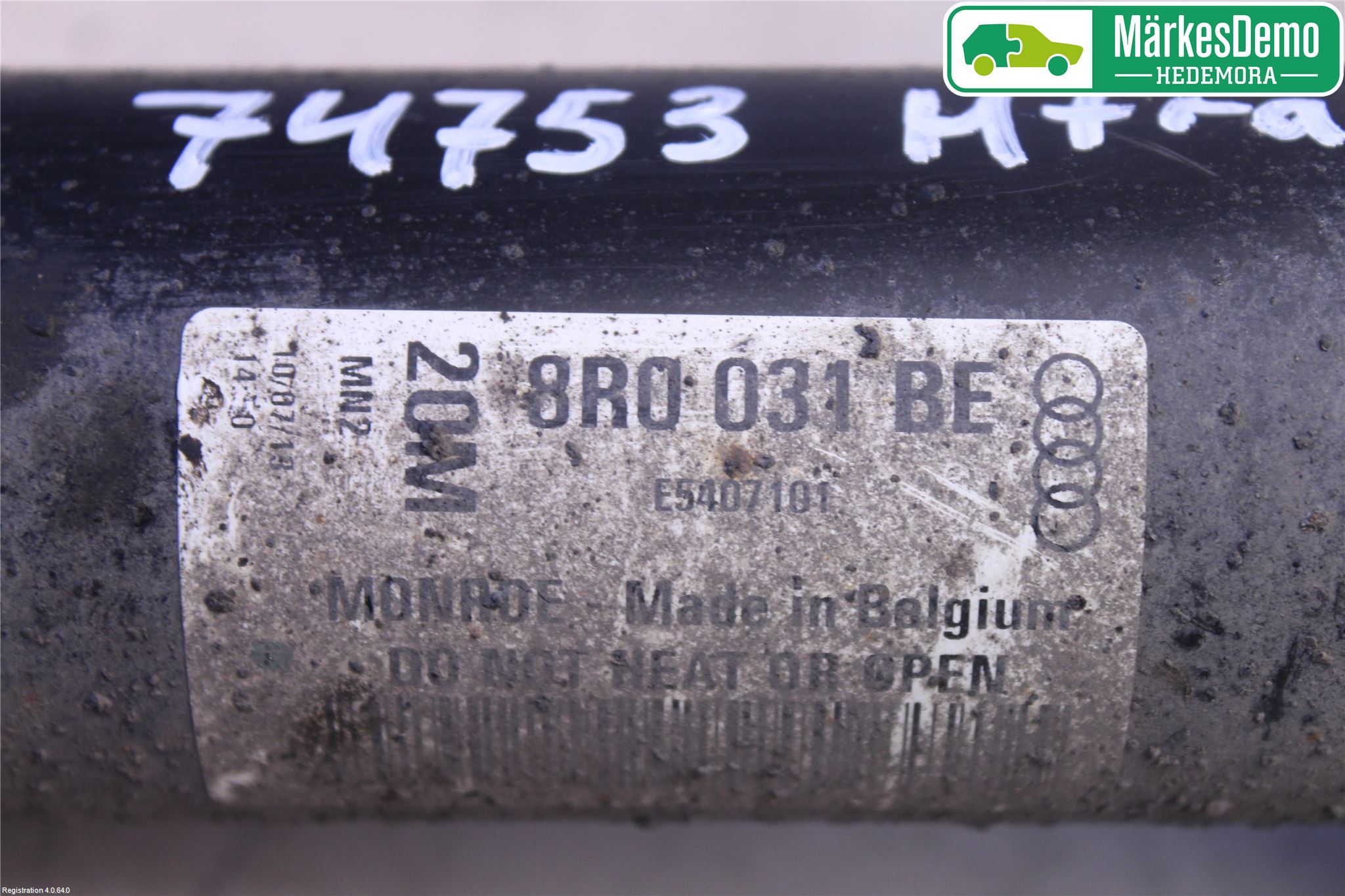 Audi Q5 09-16 Fjäderben Fram Höger