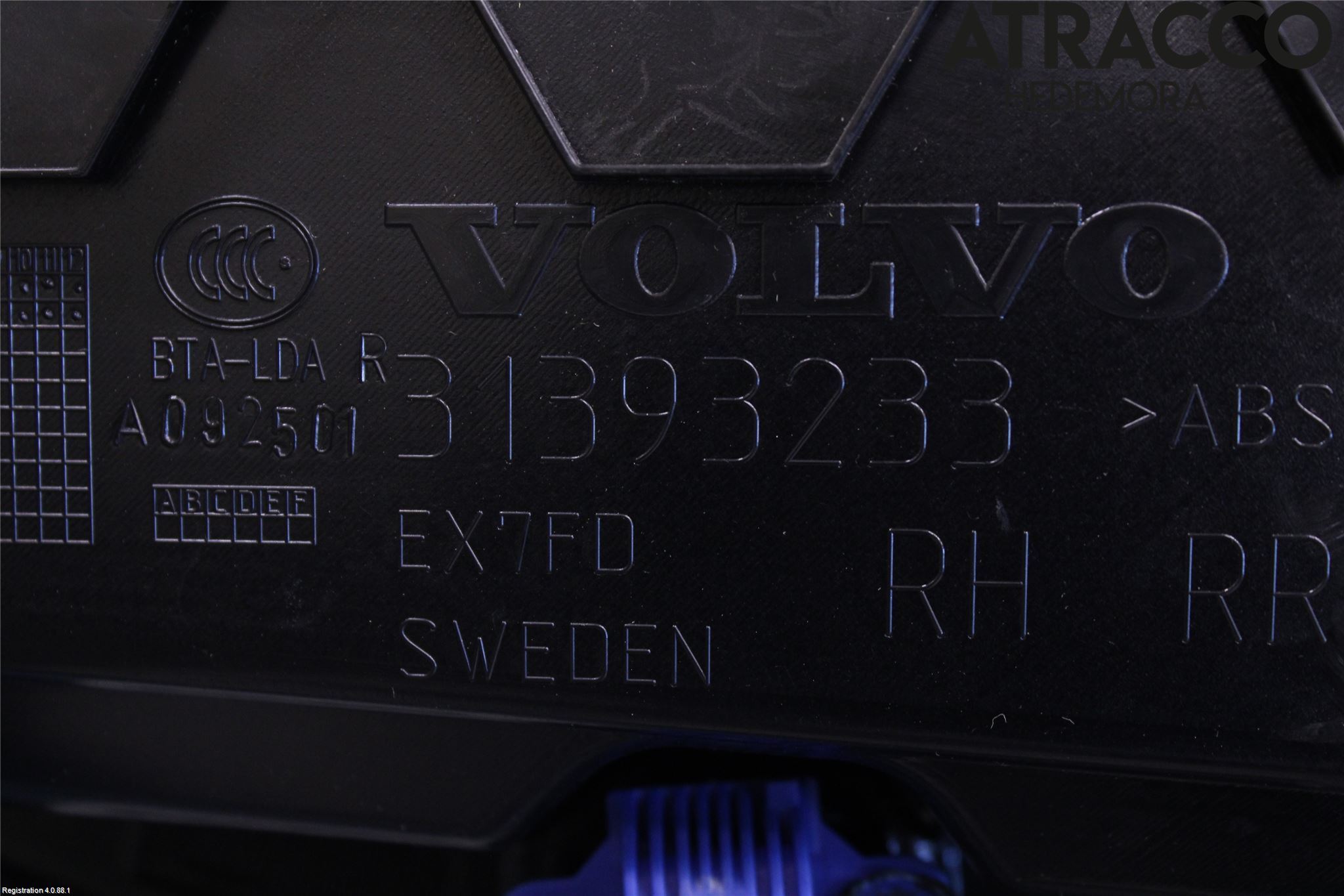 Volvo S90 17->> Dörrklädsel Hö