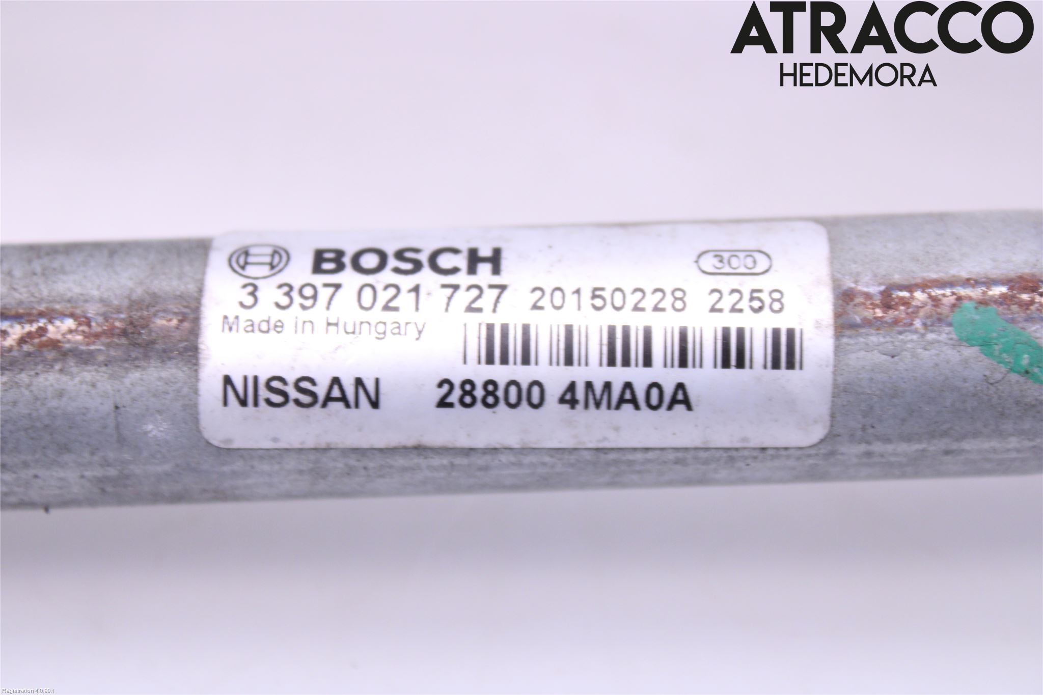 Nissan PULSAR Torkarmekanism Vindruta