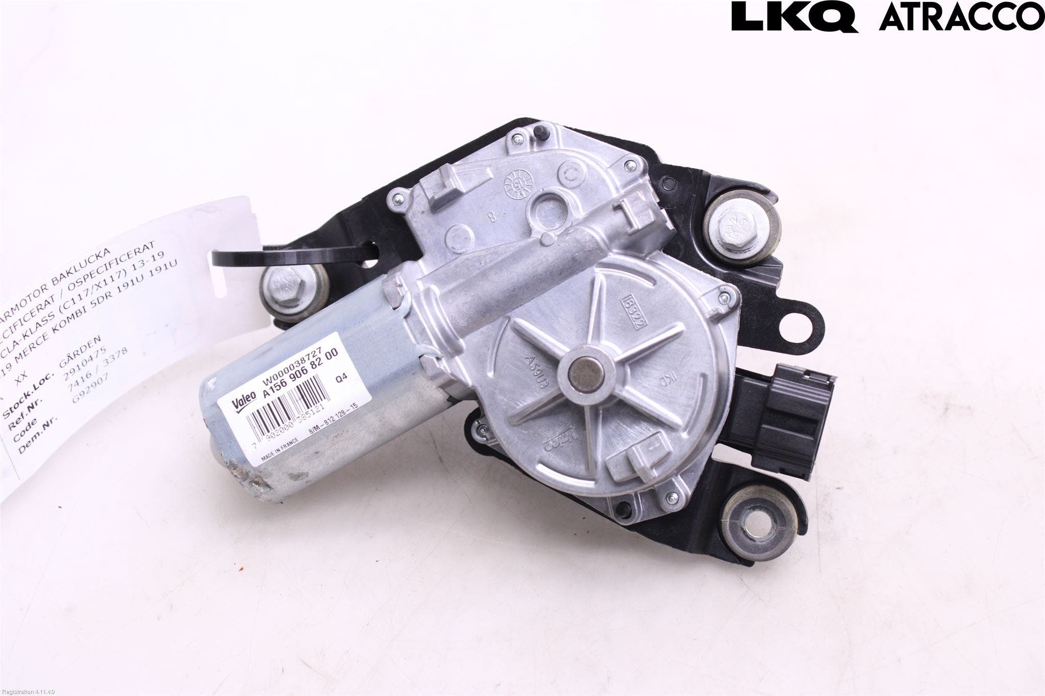 Mercedes-Benz MB CLA-KLASS (C117/X117) 13-19 Torkarmotor Baklucka