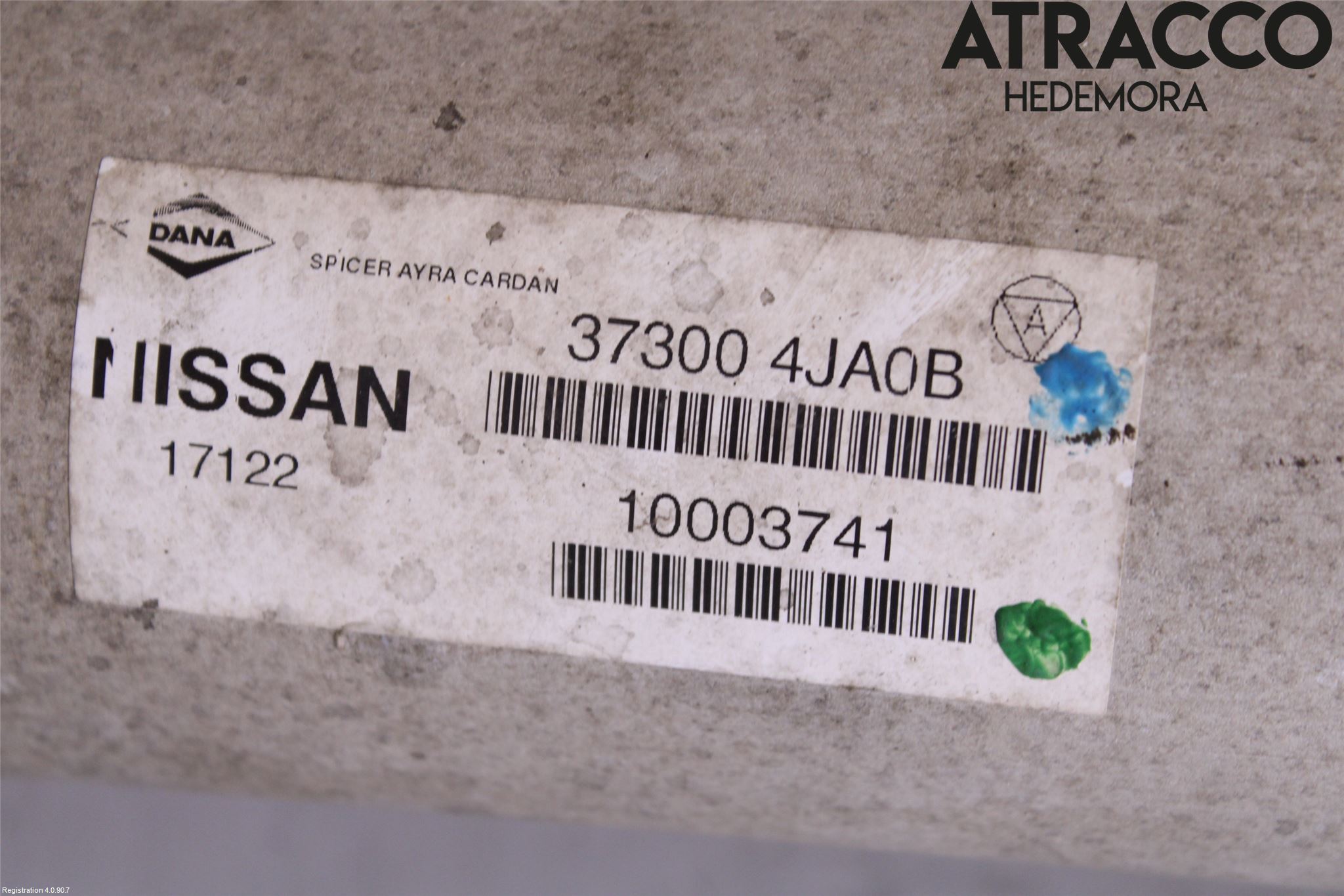 Nissan NAVARA, TREK-1 17-21 Mellanaxel Komp