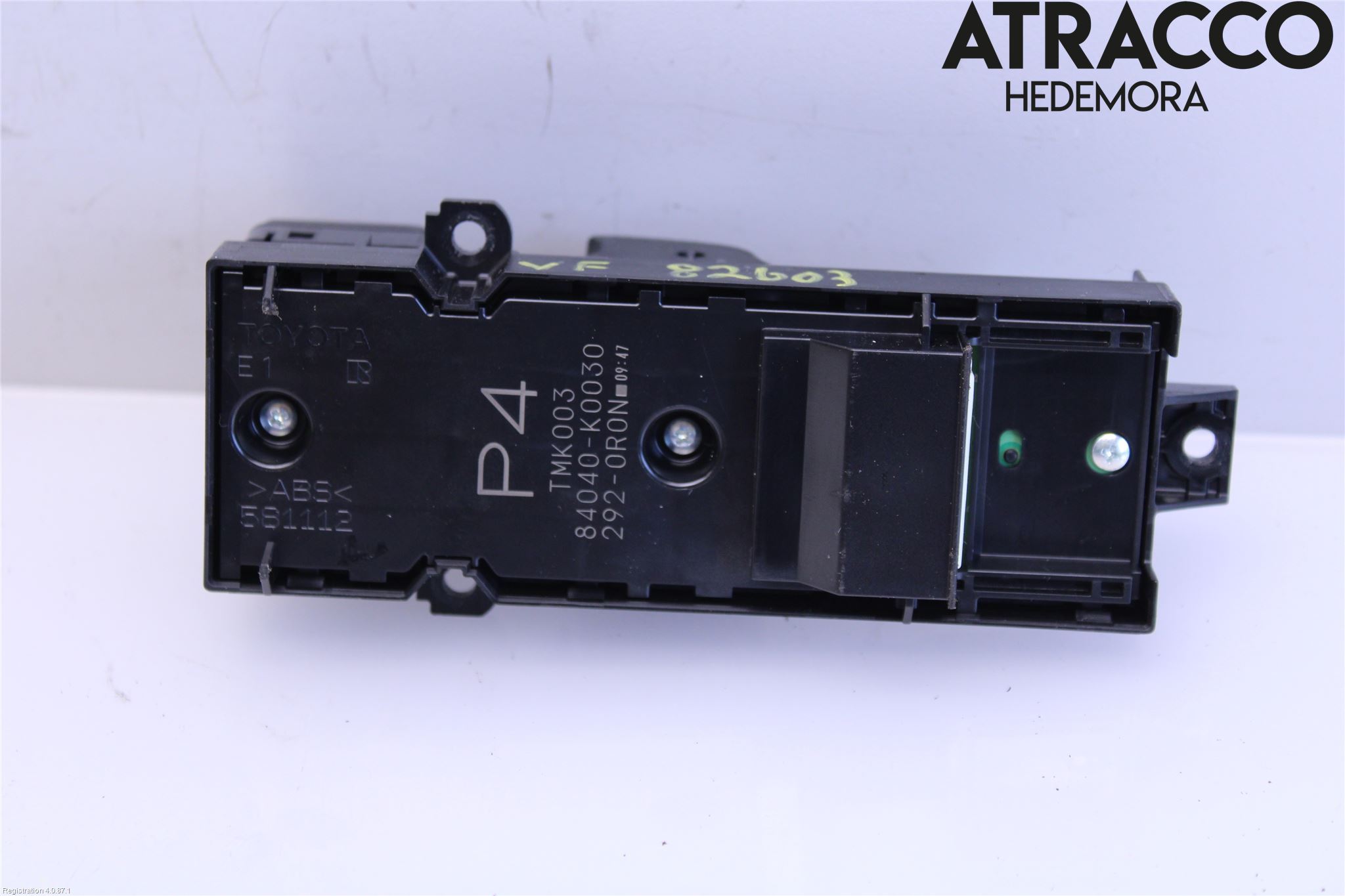 Toyota YARIS XP21 20- Strömställare Elhiss