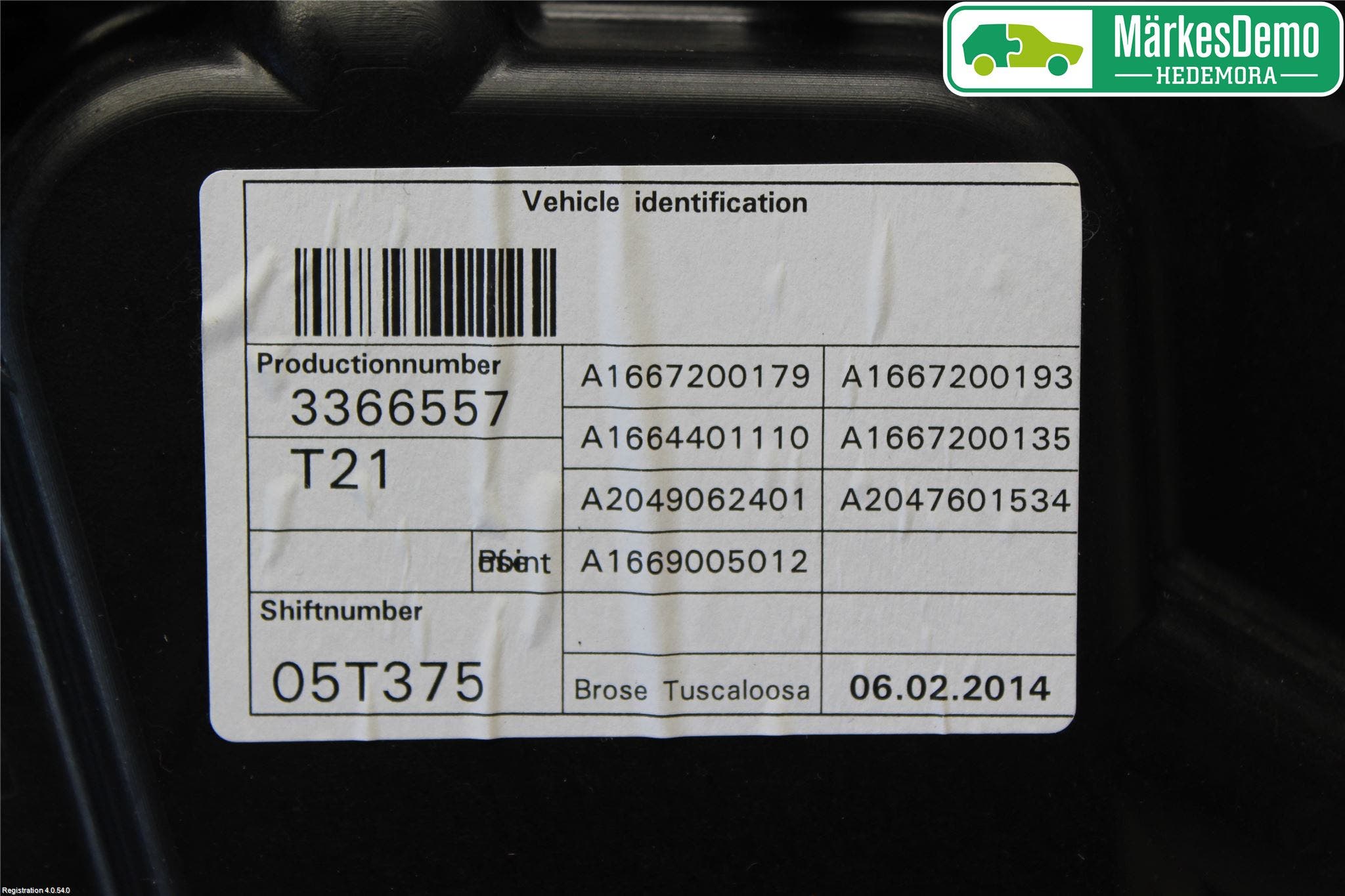 Mercedes-Benz MB GL/GLS-KLASS (X166) 12-19 Fönsterhiss El Kompl