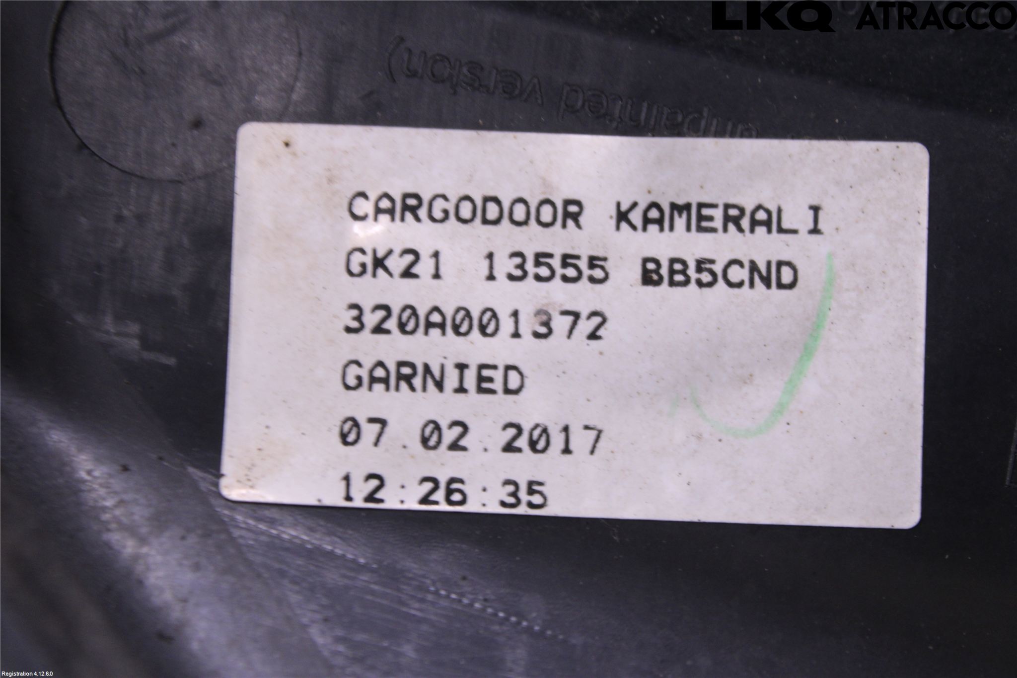 Ford TRANSIT SKÅP/BUSS 14-22 Dörr Dekorlist Bak Vä