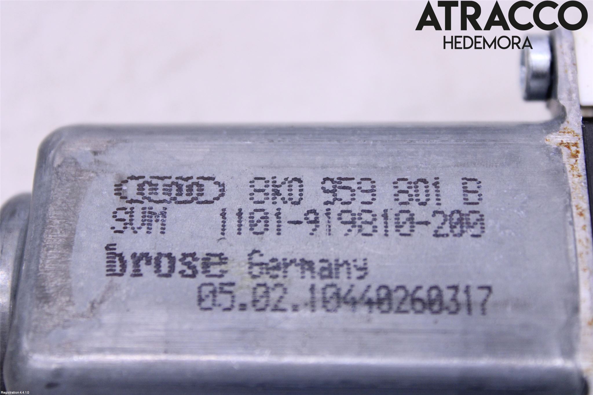 Audi A8/S8 4H 10-17 Fönsterhissmotor