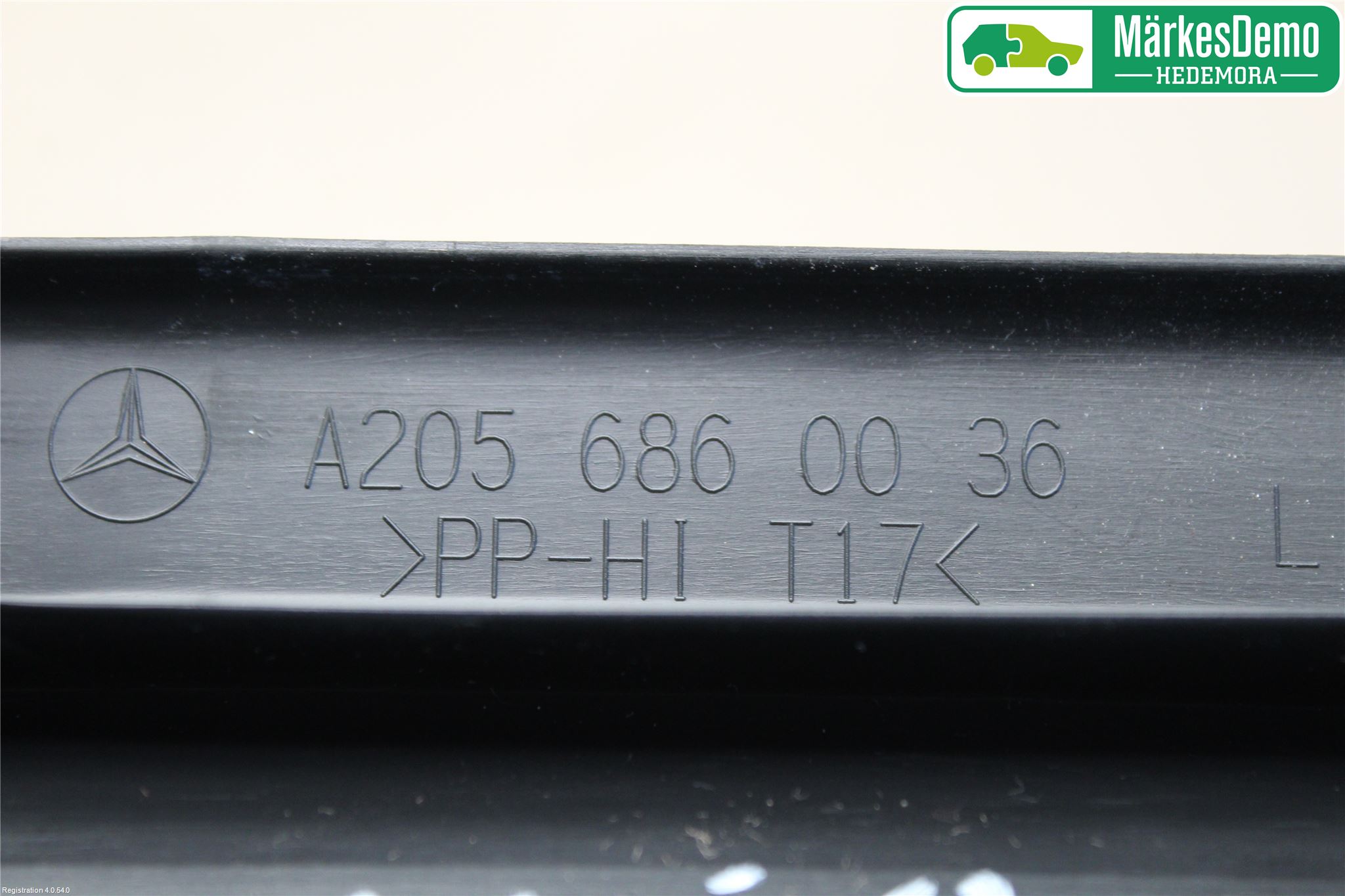 Mercedes-Benz MB C-KLASS (W205) 14-21 Inr Tröskel-Insteg