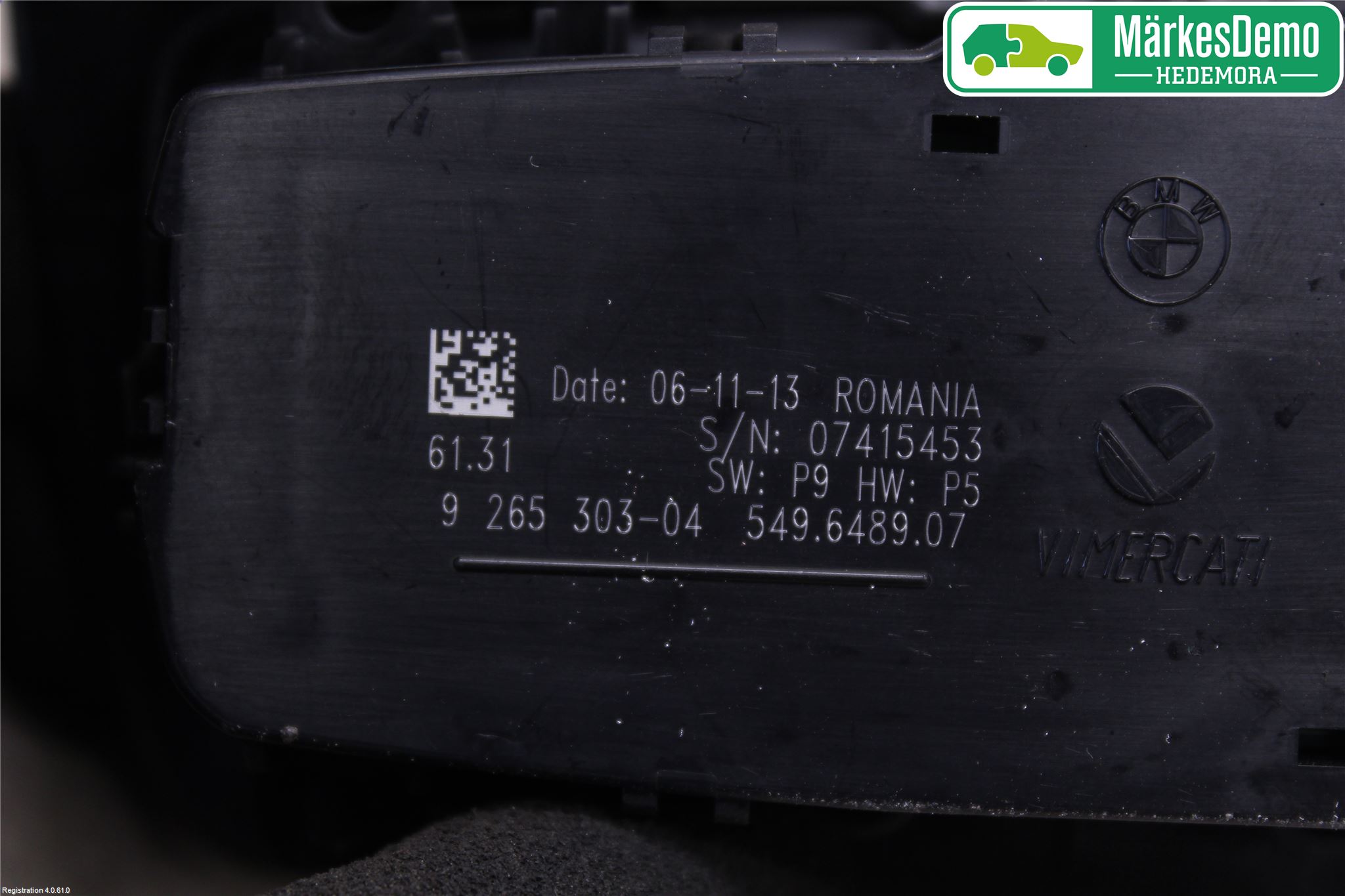 BMW 3 F30/F31/F80 12-19 Strömställare Ljus