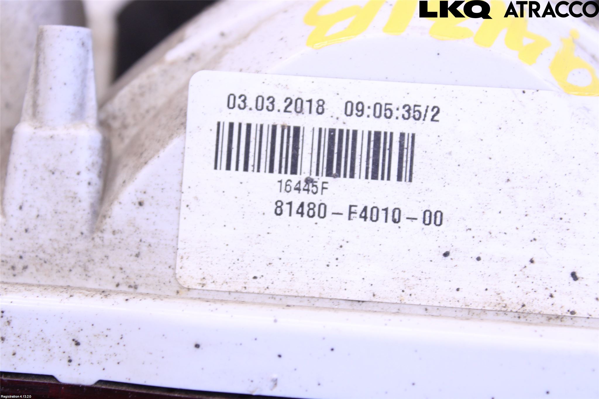 Toyota C-HR 16-23 Dimljus/Reflex Bak