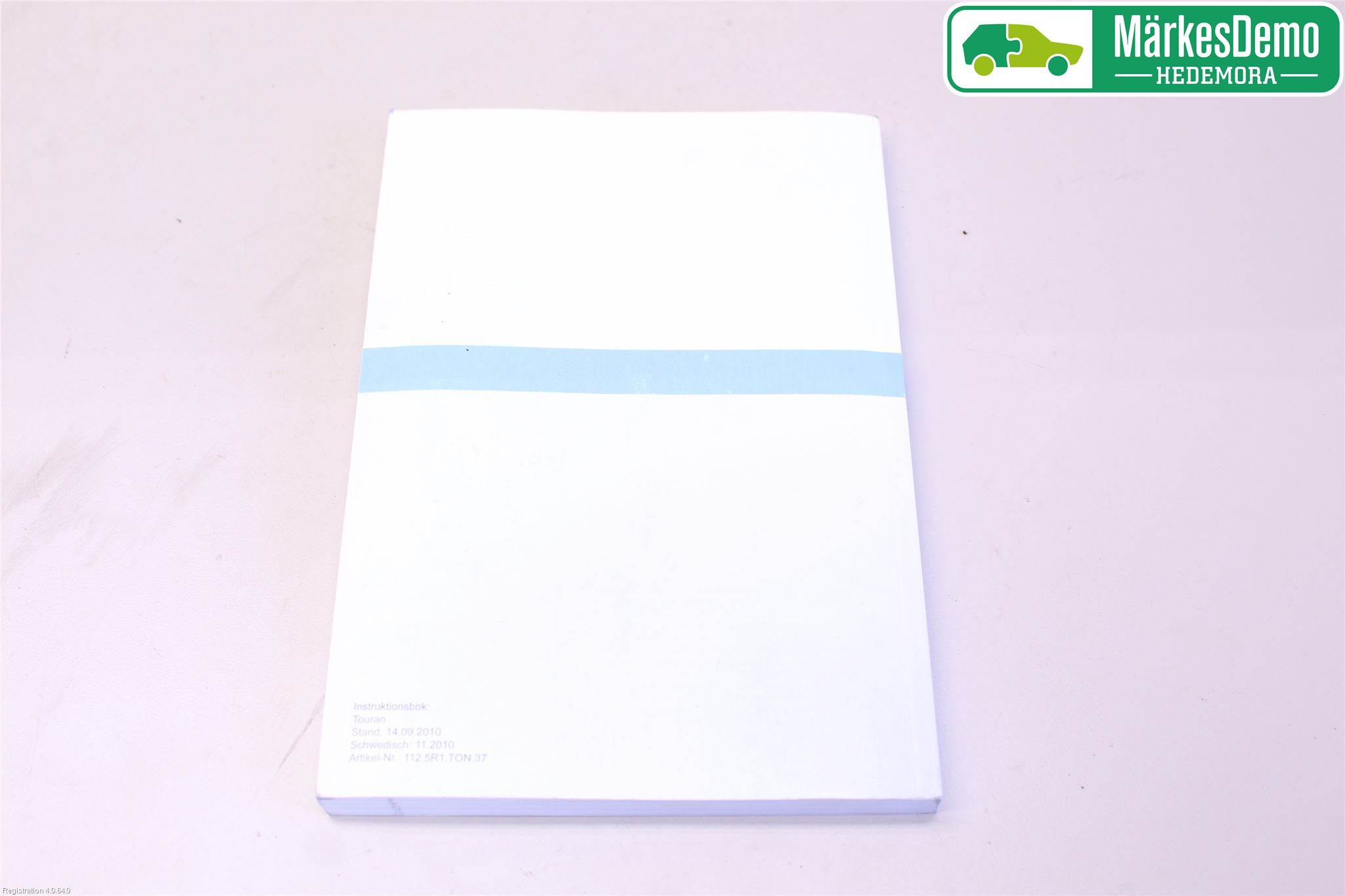 Volkswagen VW TOURAN 10-15 Instruktionsbok