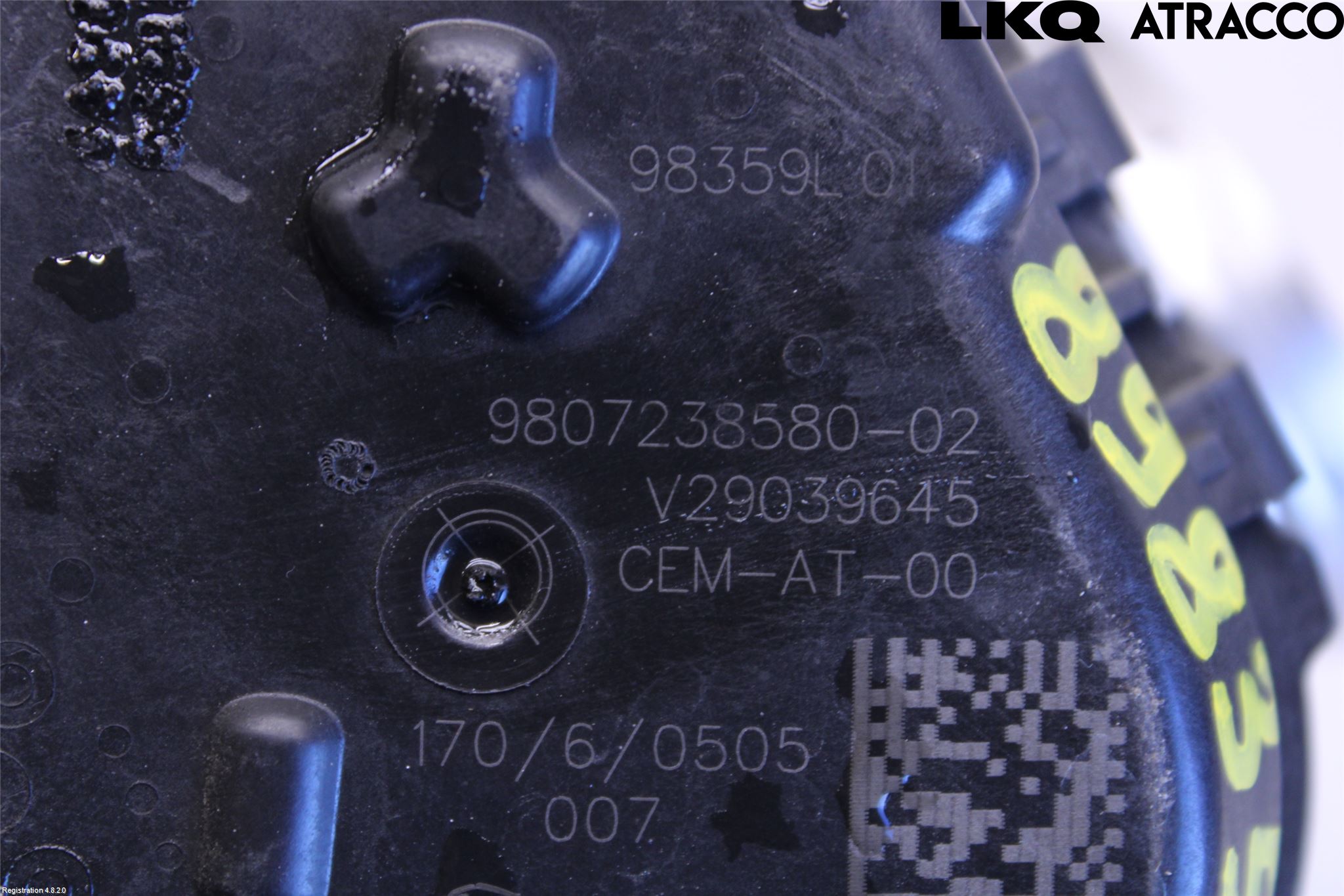 Citroen BERLINGO 08-18 Injspjällhus