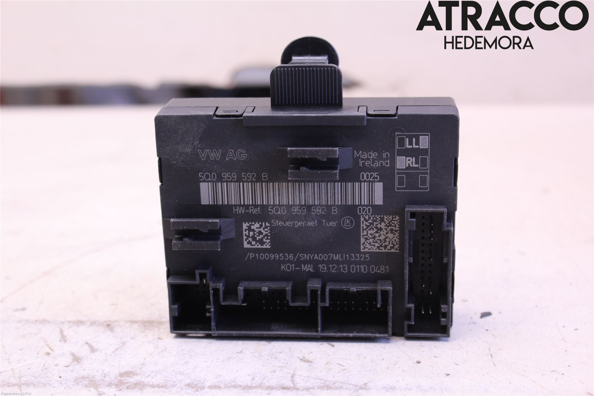 Audi A3/S3 8V 13-20 Styrenhet Dörr