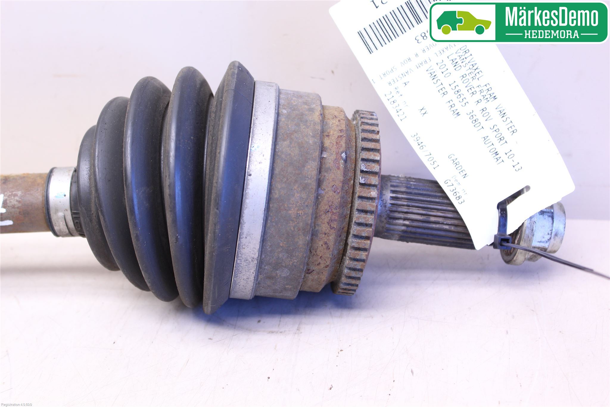 Landrover RANGE ROVER SPORT (L320) 10-13 Drivaxel Fram Vänster