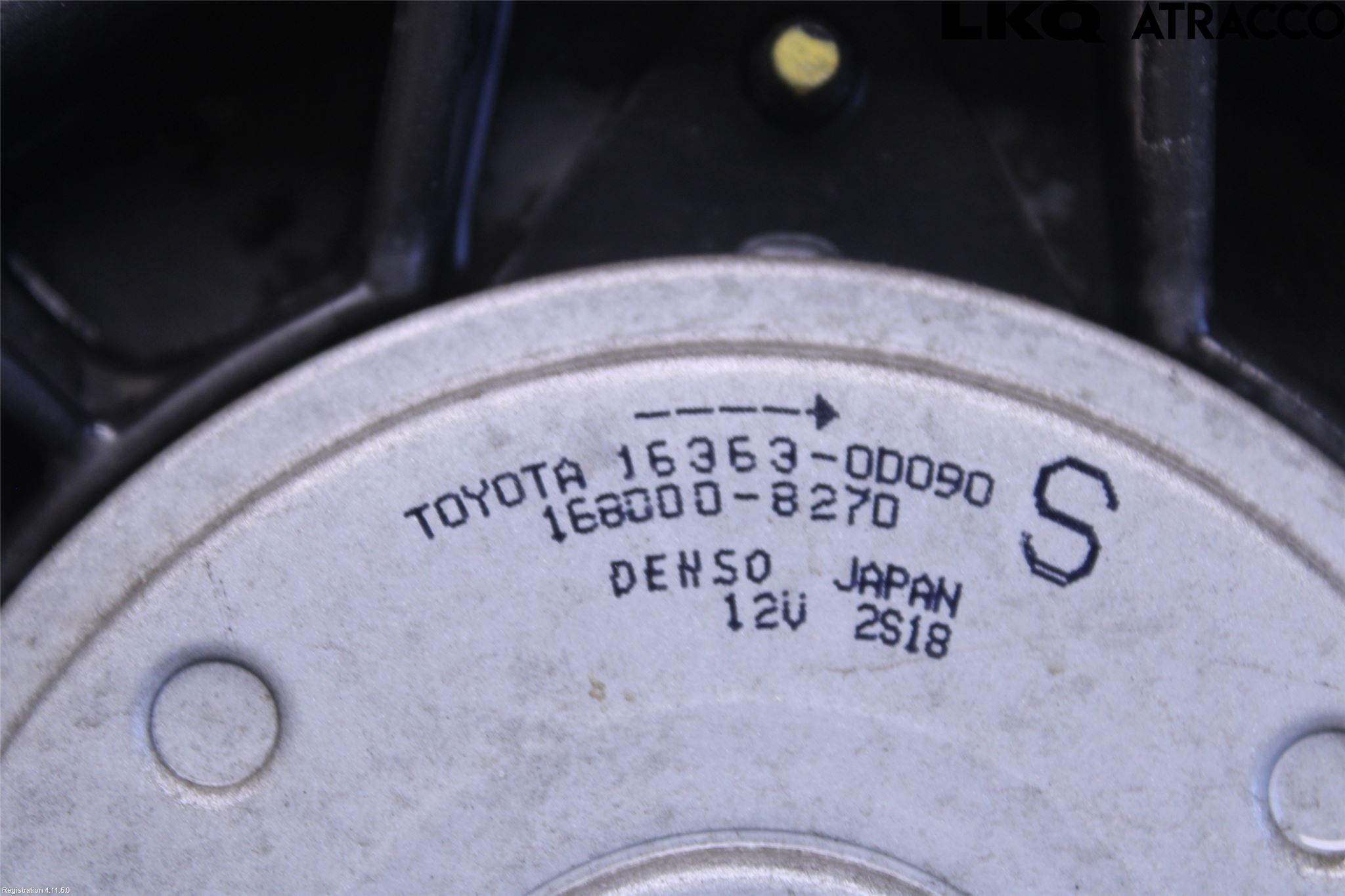 Toyota YARIS XP130 15-20 Kylfläkt El
