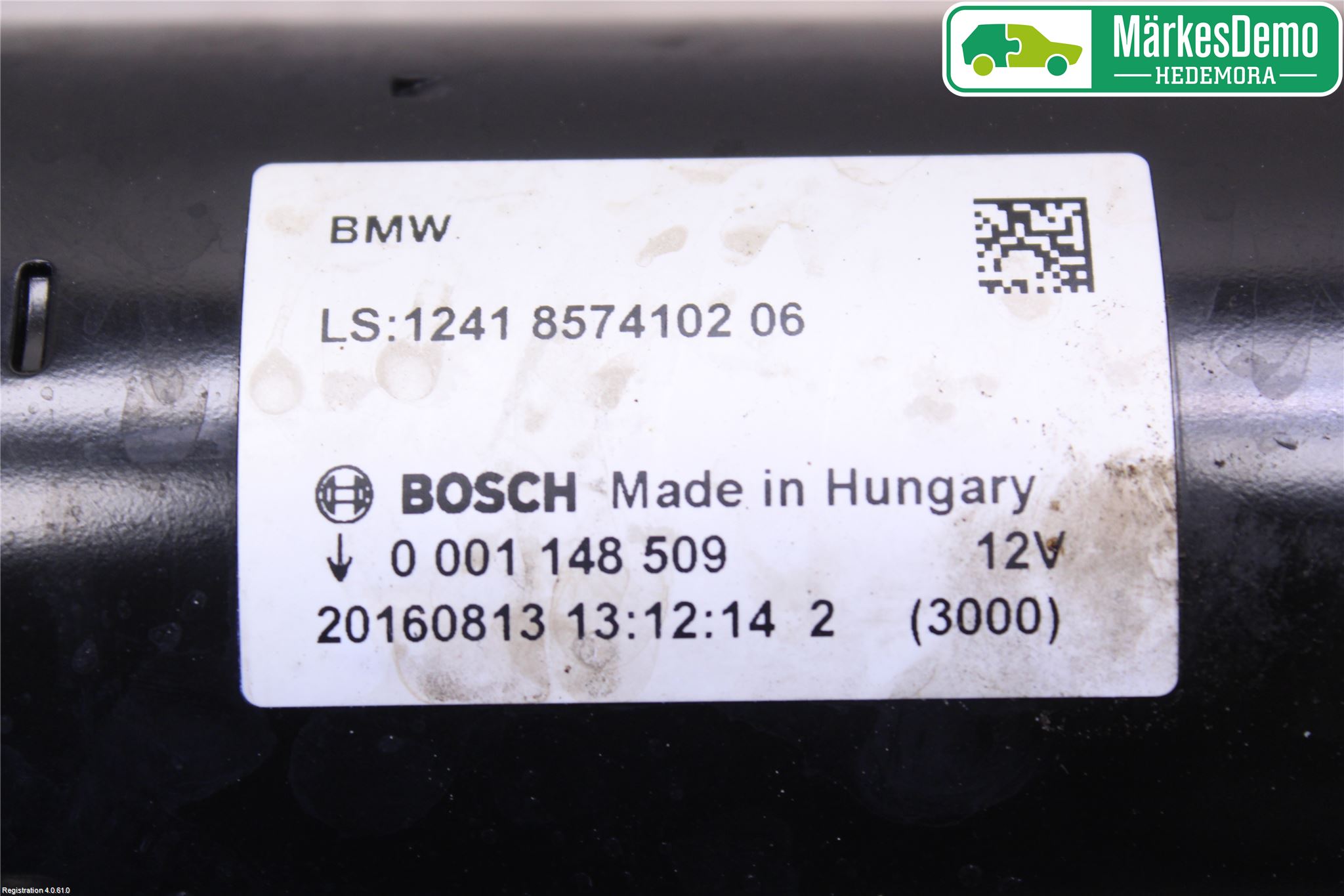 BMW 5 F10/F11/F18 09-17 Startmotor Diesel