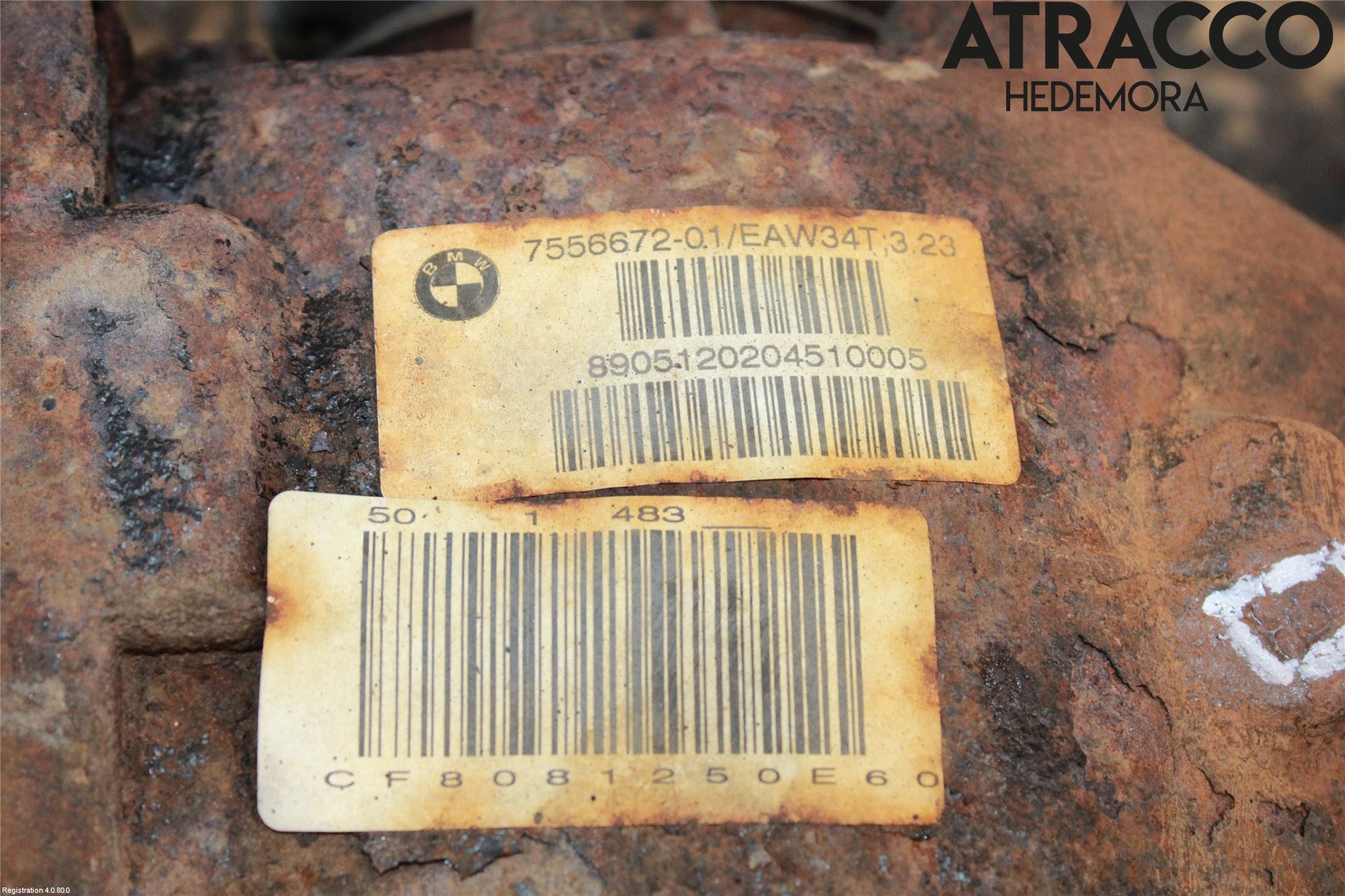 BMW 5 E60/61 Sed/Tou 02-10 Bakväxel-Diff