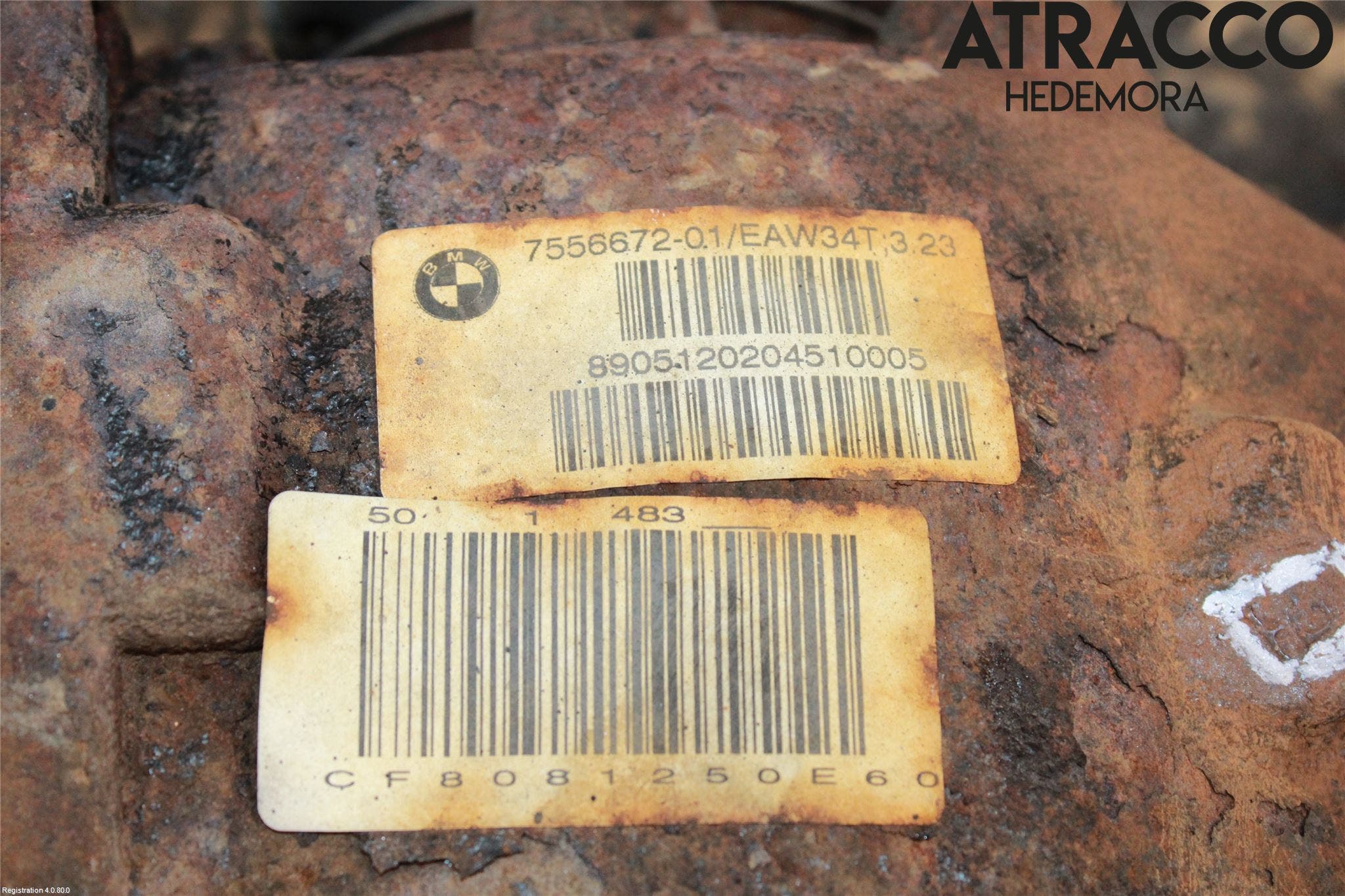 BMW 5 E60/61 Sed/Tou 02-10 Bakväxel-Diff