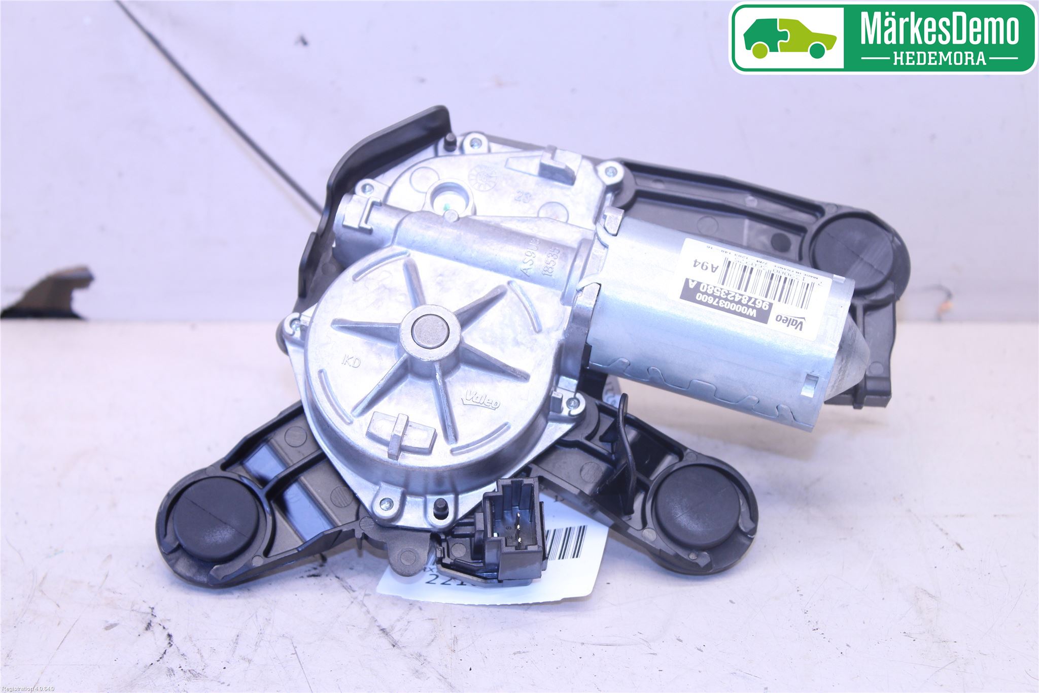 Peugeot 2008 13-20 Torkarmotor Baklucka