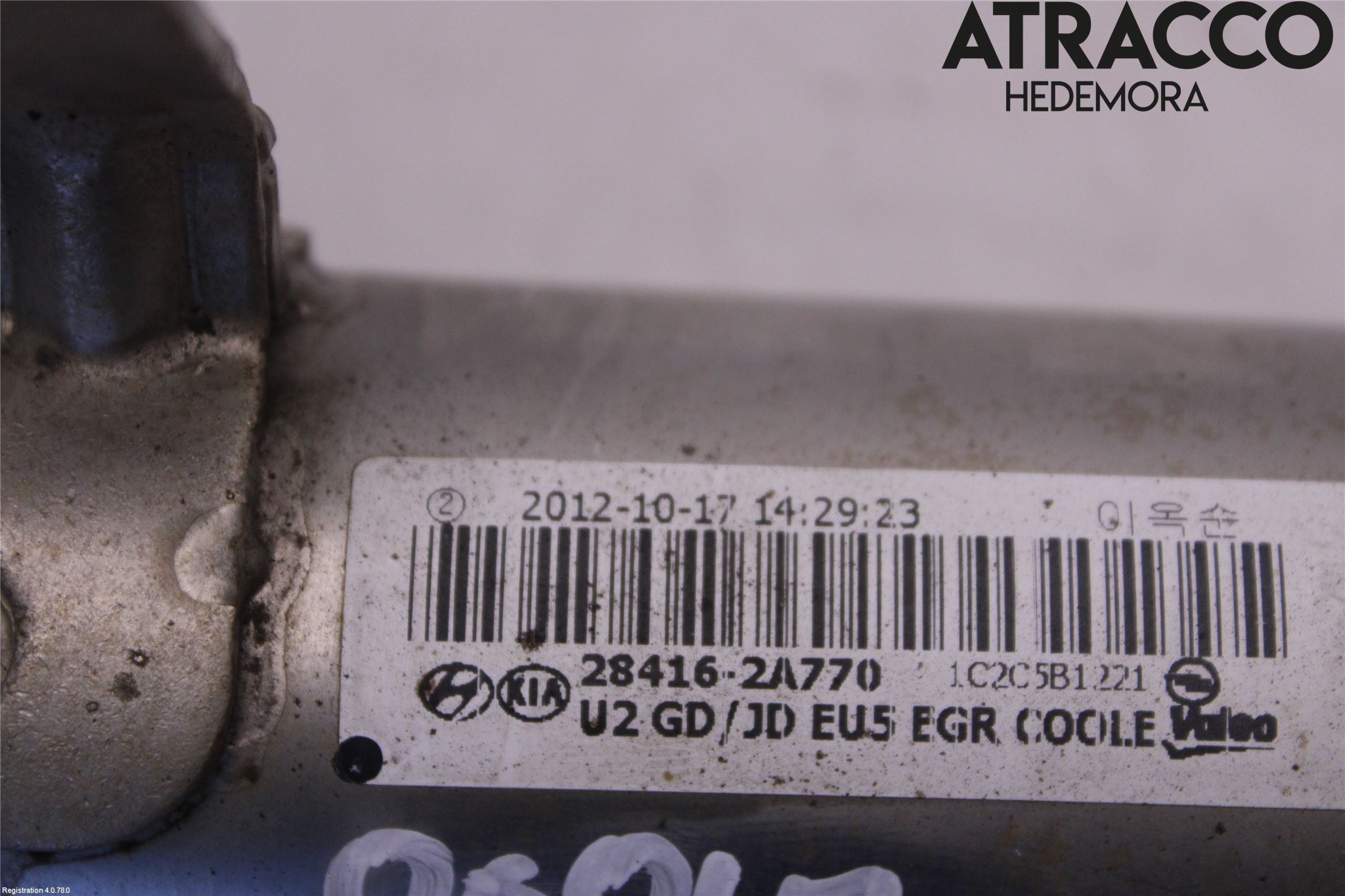 Kia CEED 12-18 Avgaskylare