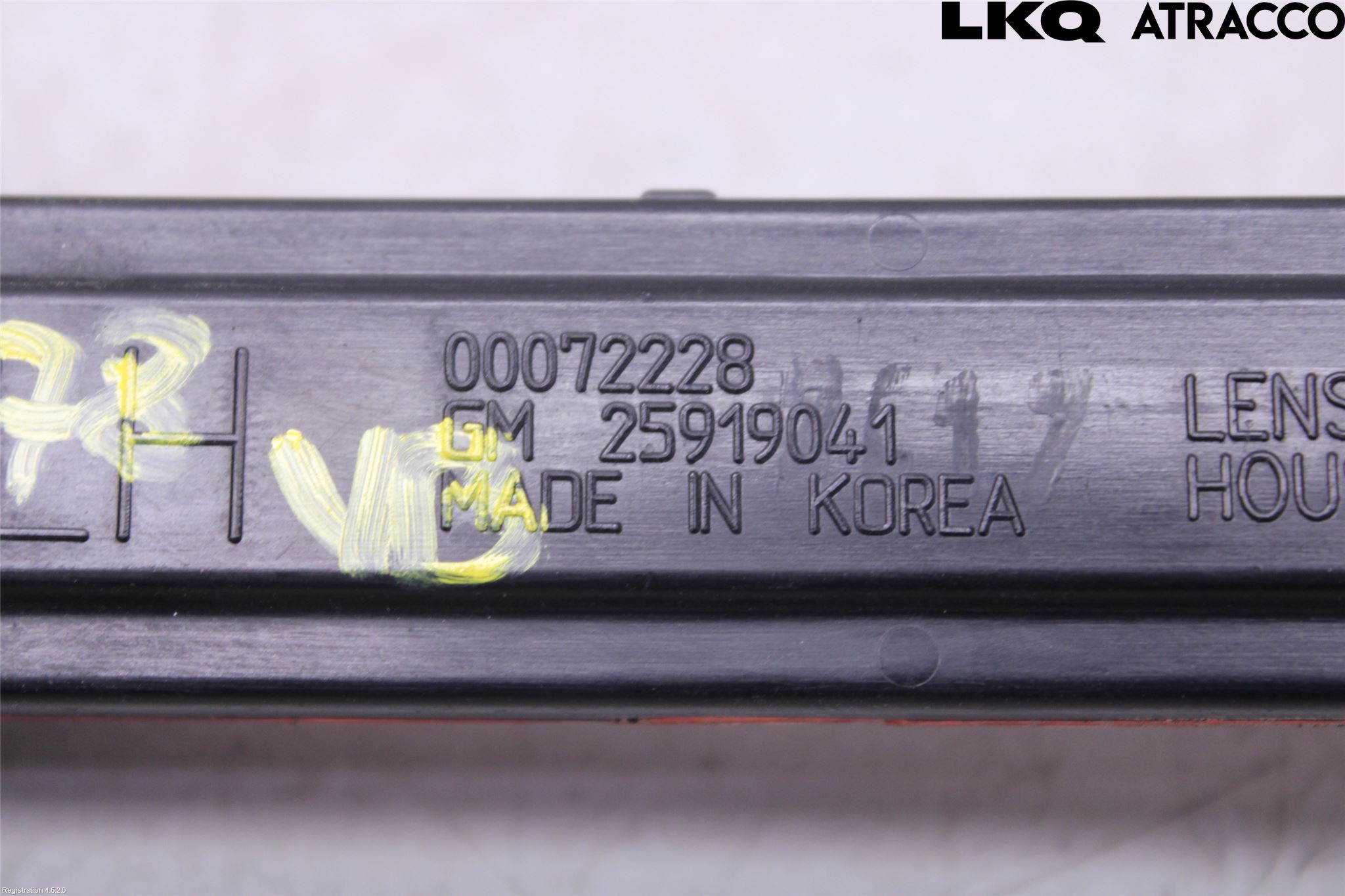 Chevrolet MALIBU Dimljus/Reflex Bak