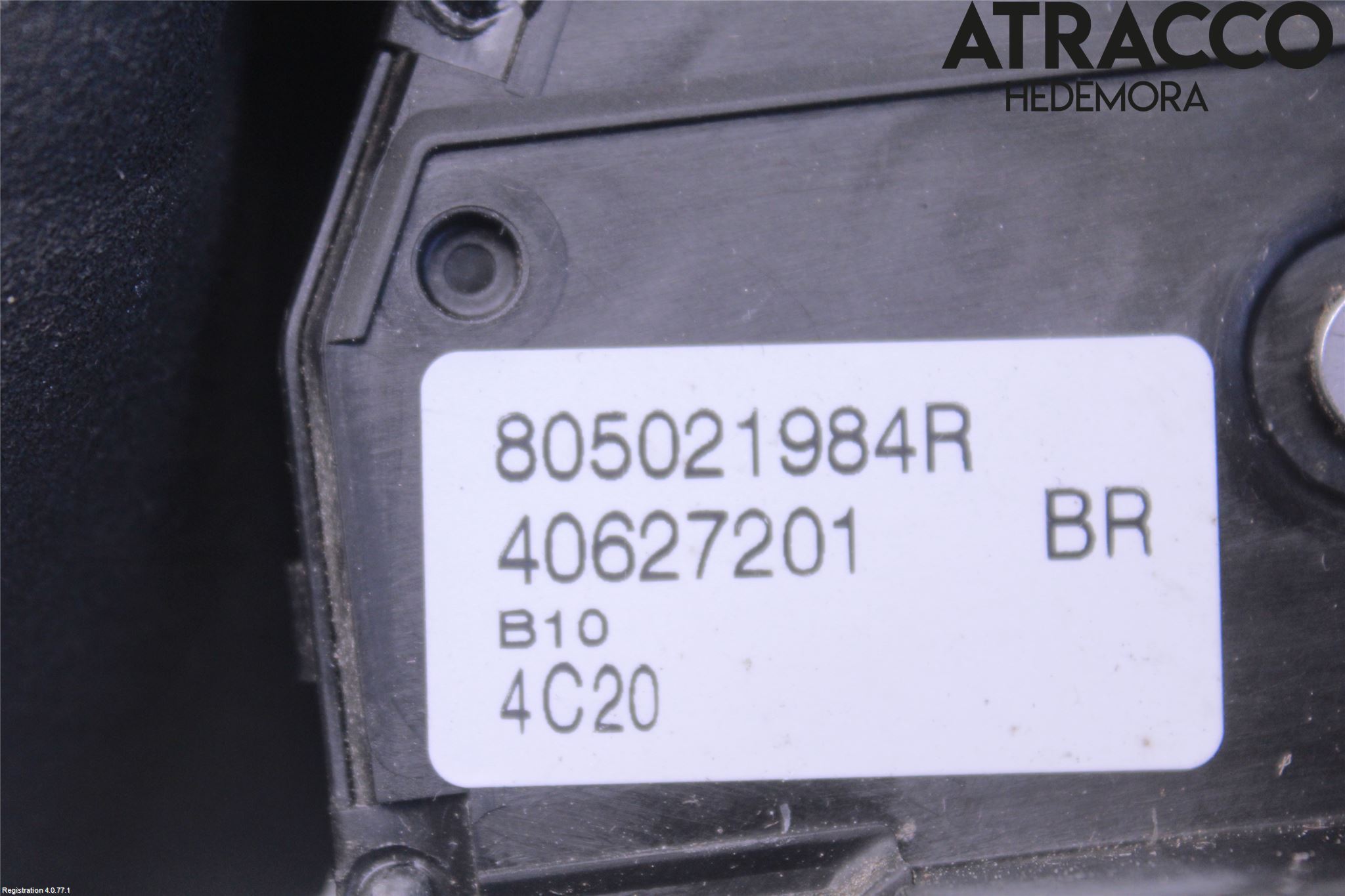 Renault ZOE/E-TECH 13- Låskista-Dörrlås