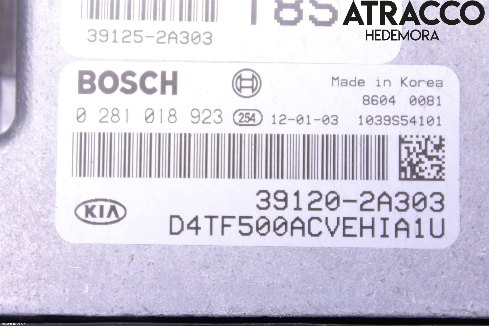 Kia OPTIMA 00-15 Styrenhet Inspump Diesel