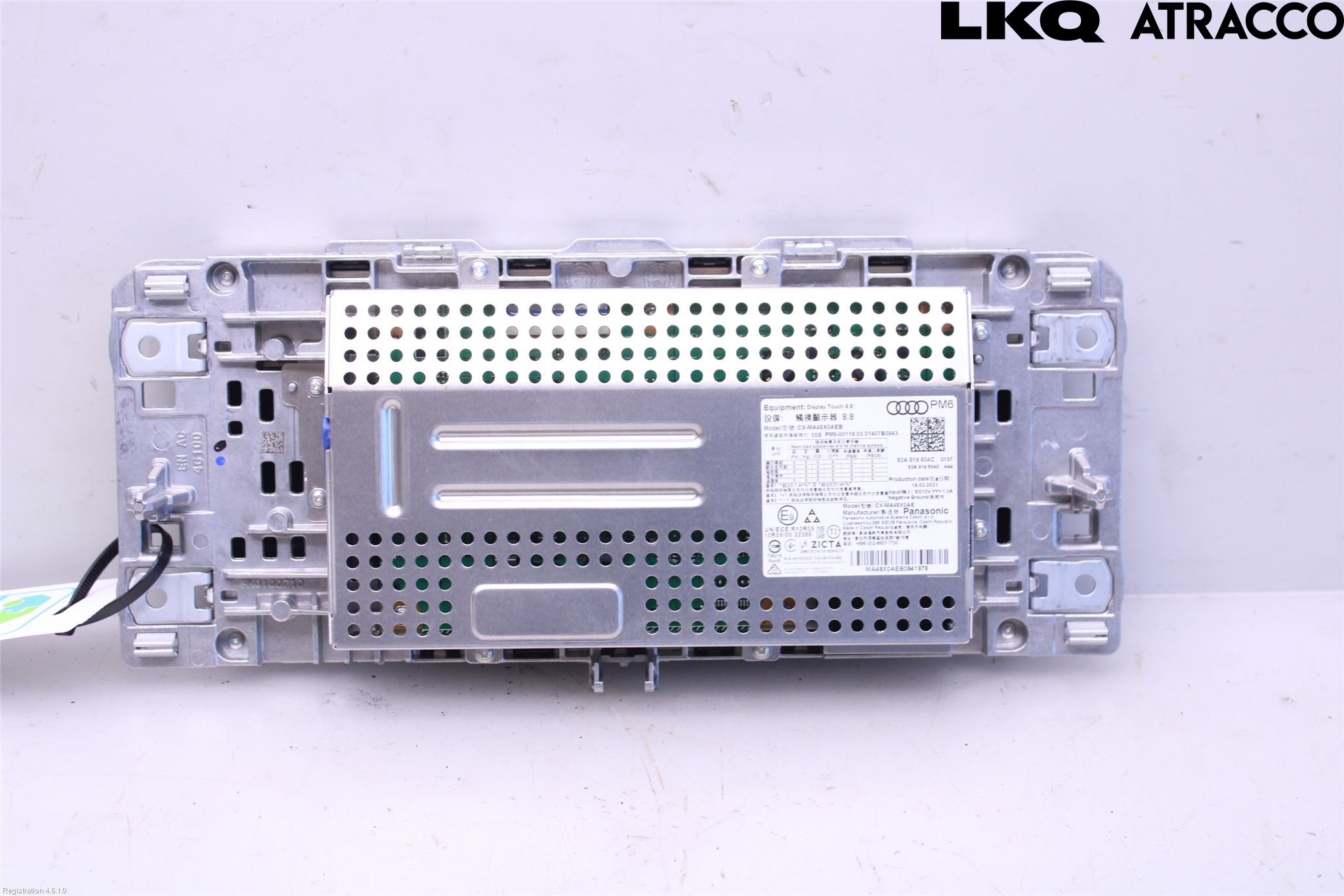 Audi Q3 F3 19- Cd Radio - Multimediapanel