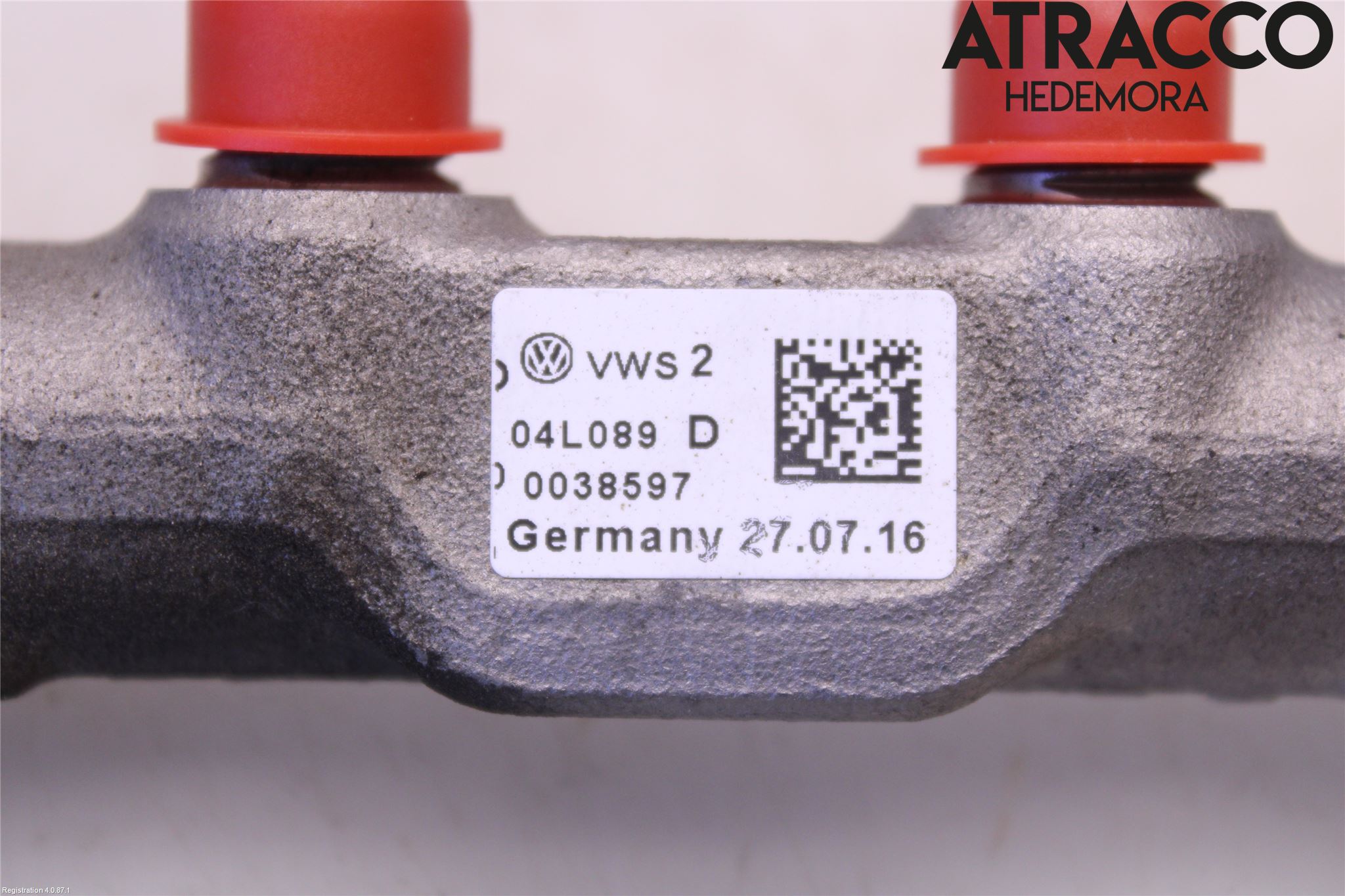 Volkswagen VW GOLF / E-GOLF VII 13-20 Inj. Fuelrail