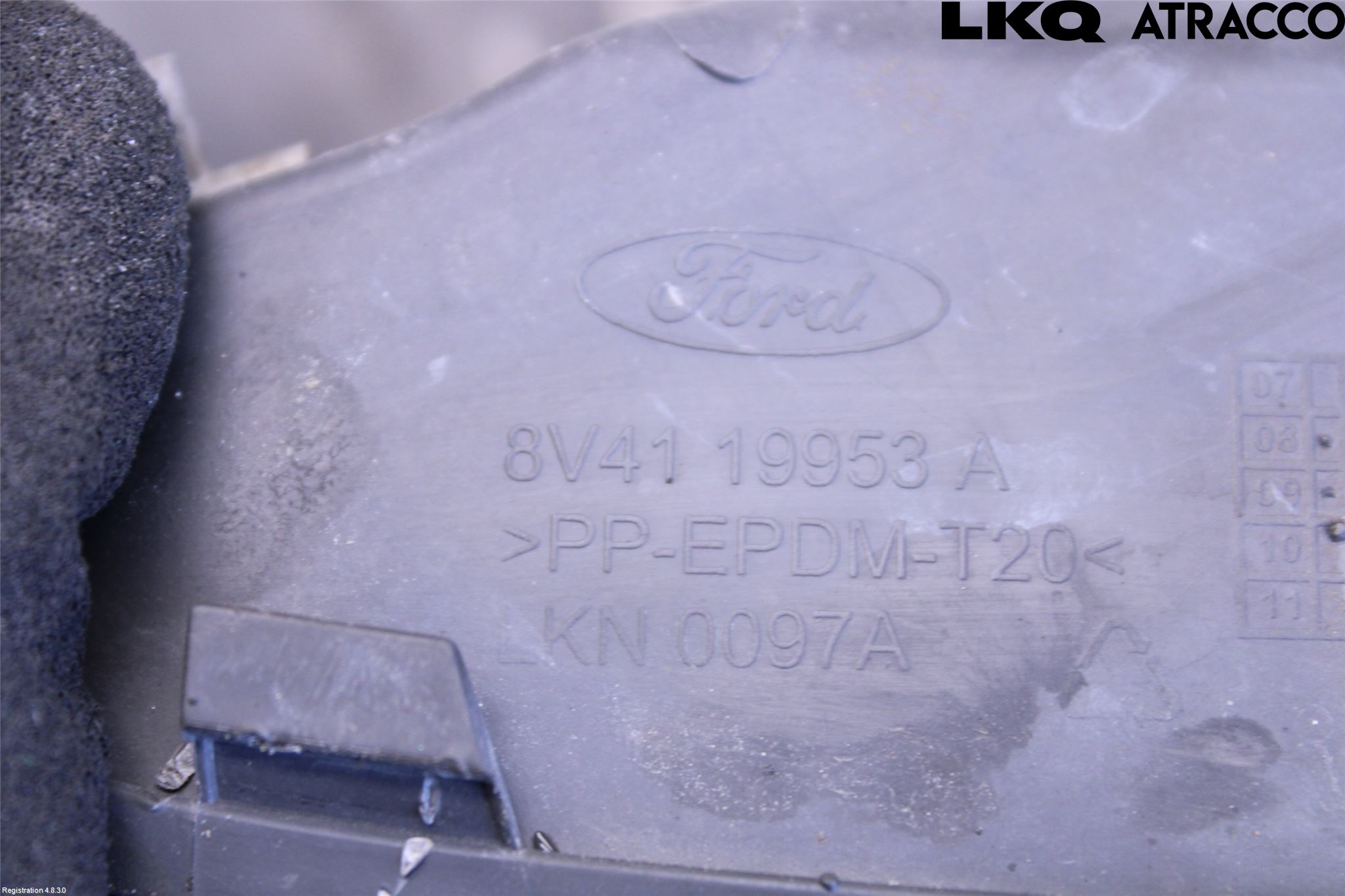 Ford KUGA 08-12 Dimljussarg Fram