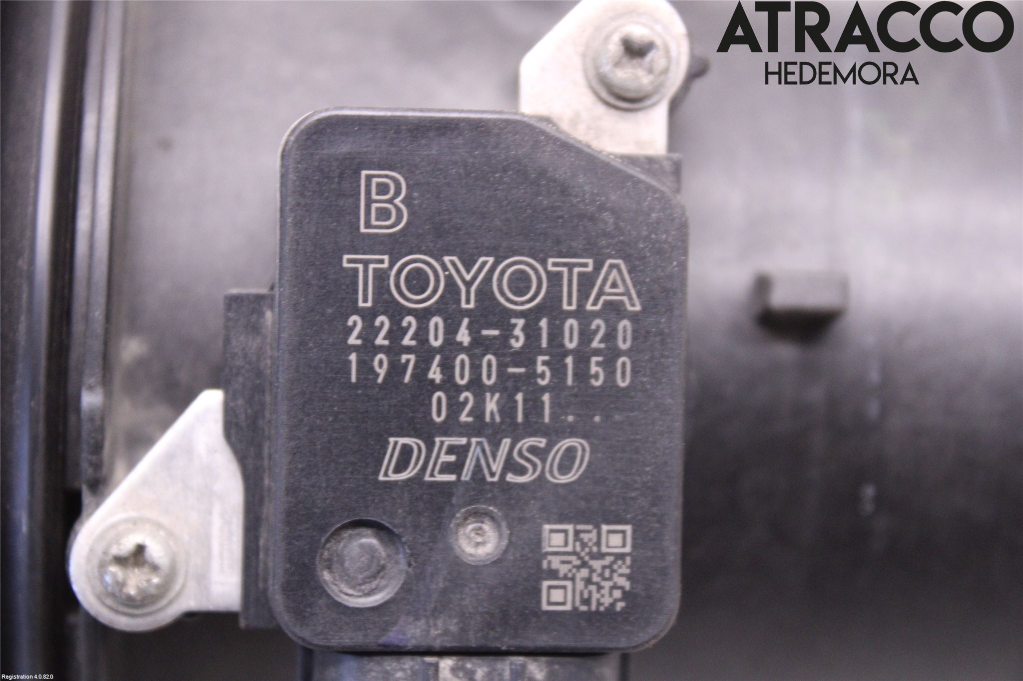 Toyota COROLLA 08-12 Injluftmassamätare