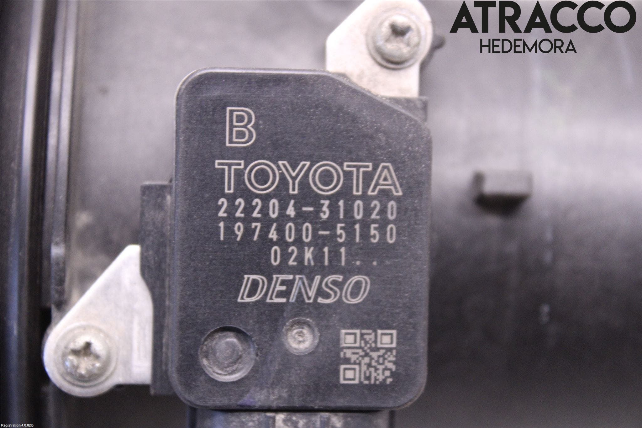 Toyota COROLLA 08-12 Injluftmassamätare