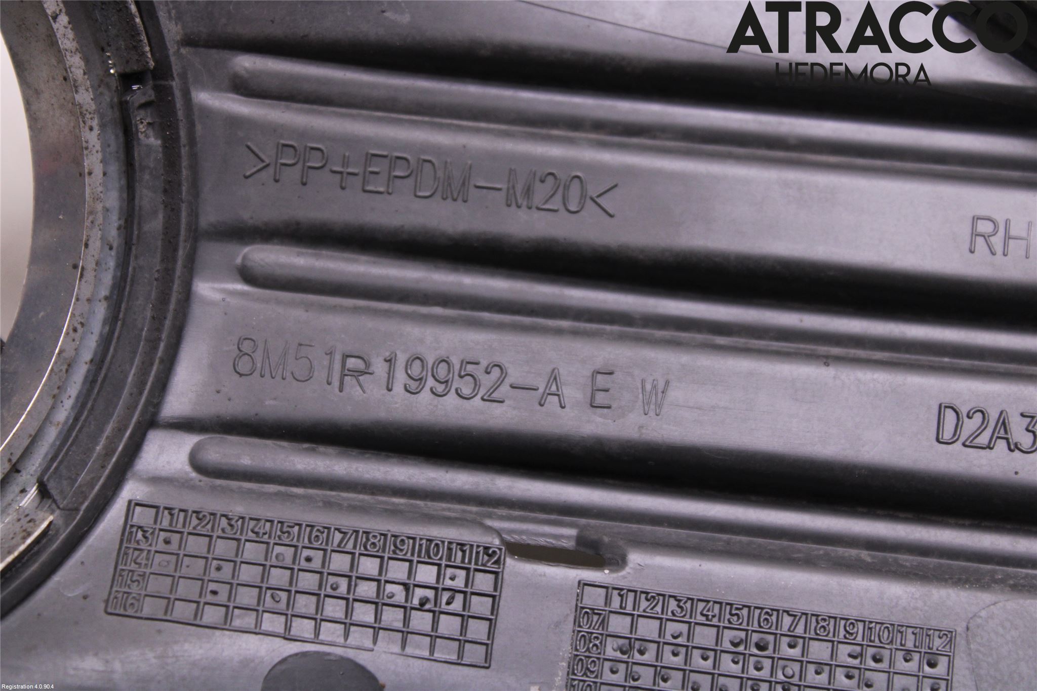 Ford FOCUS 08-11 Dimljussarg Fram