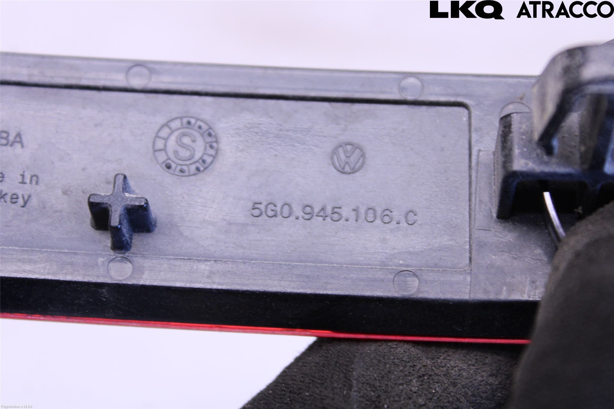 Volkswagen VW GOLF / E-GOLF VII 13-20 Dimljus/Reflex Bak