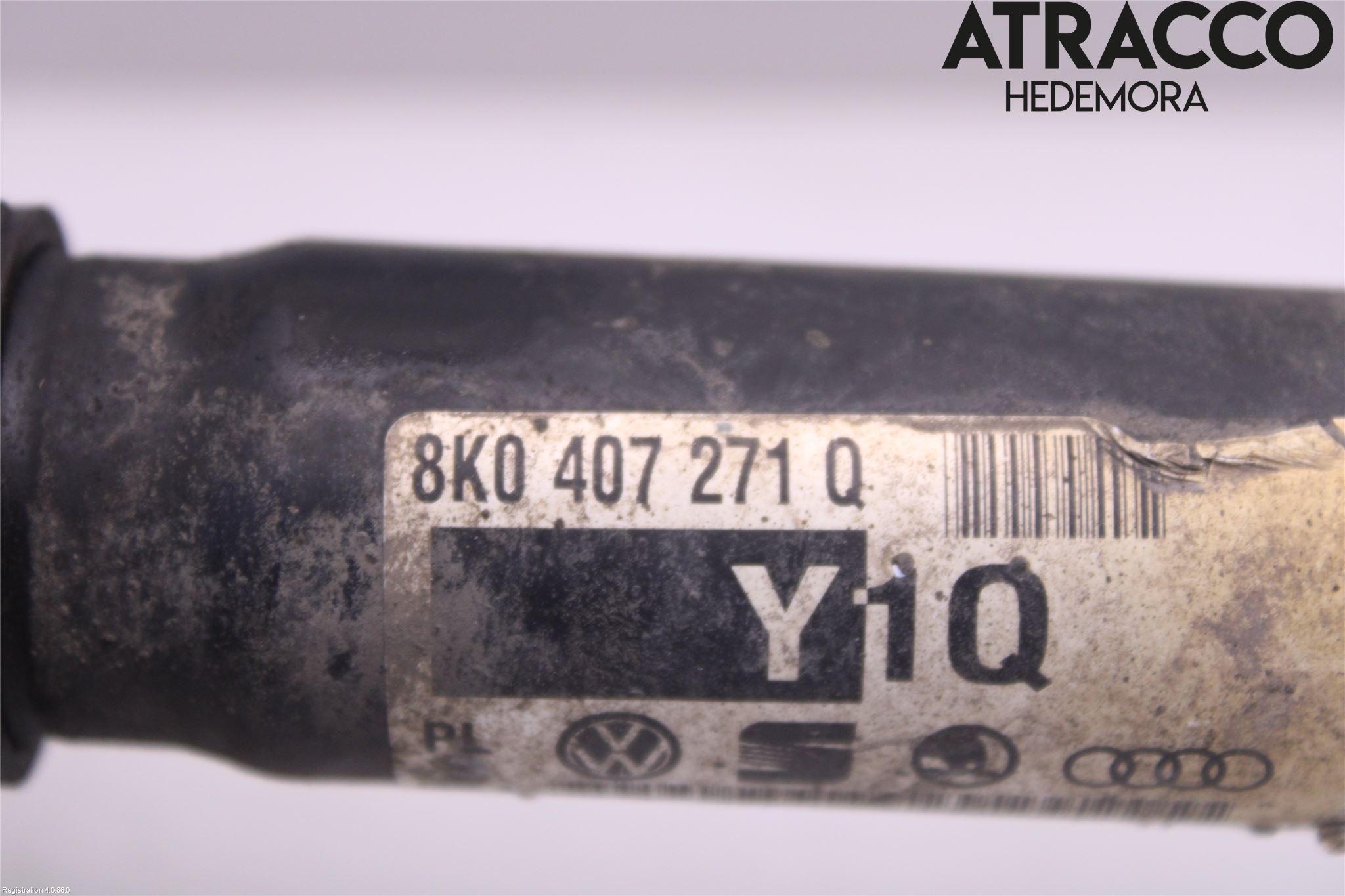 Audi A4/S4 08-11 Drivaxel Fram Vänster