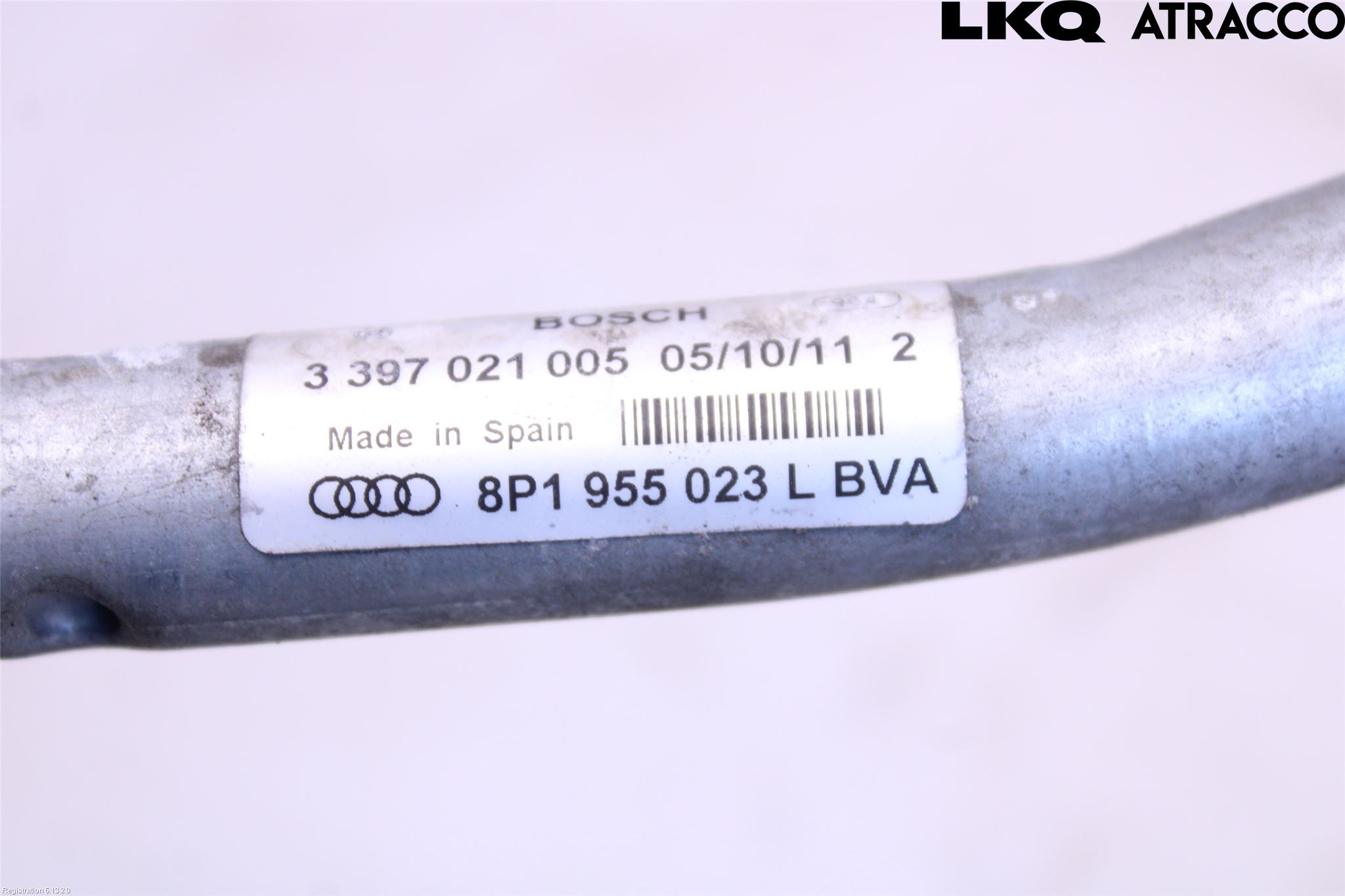 Audi A3/S3 05-13 Torkarmekanism Vindruta