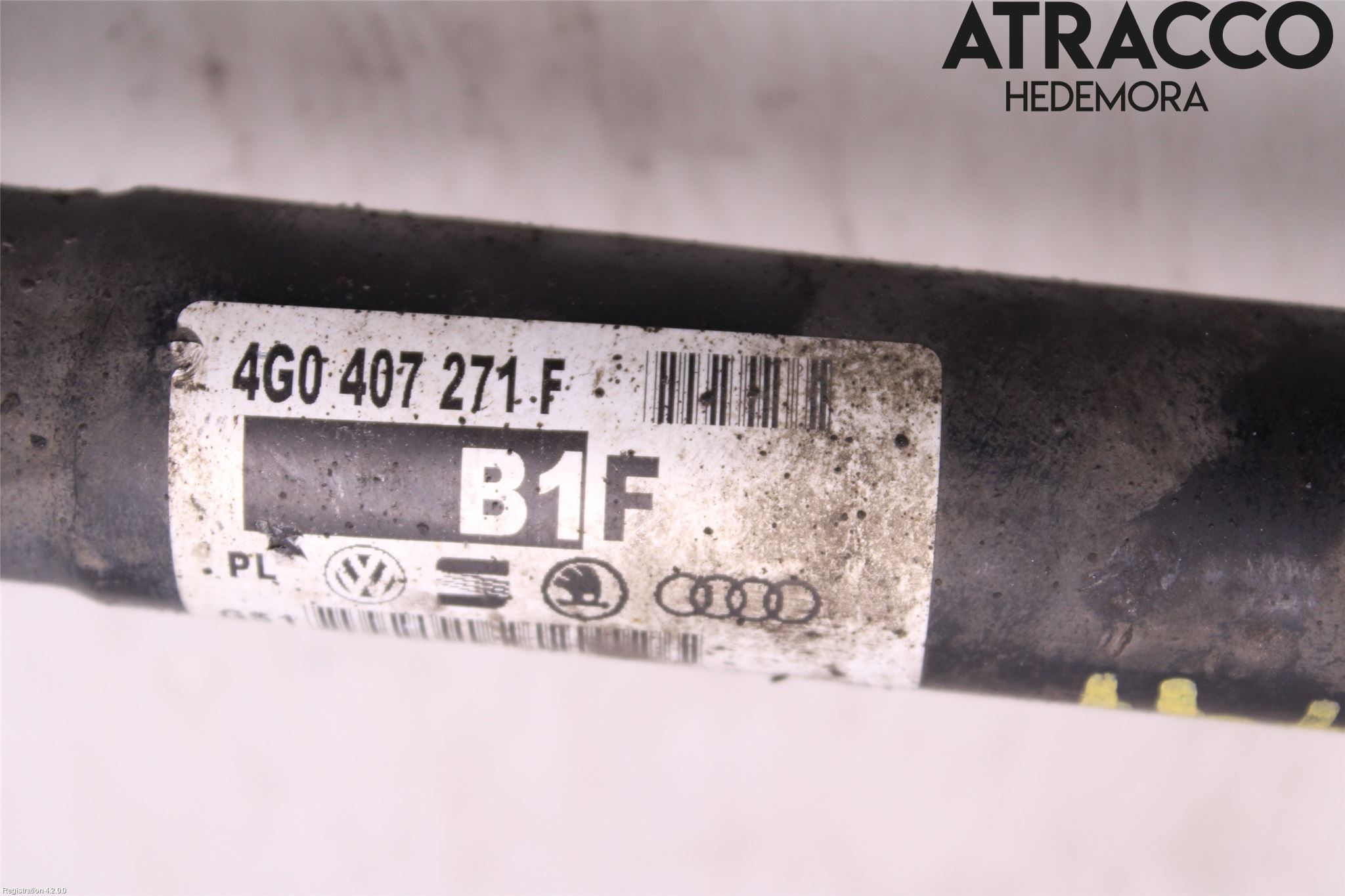 Audi A7/S7 4G 11-17 Drivaxel Fram Vänster